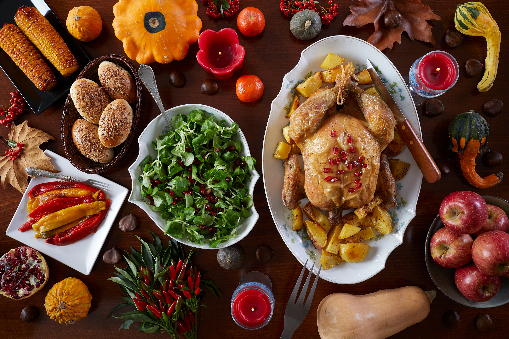 thanksgiving table