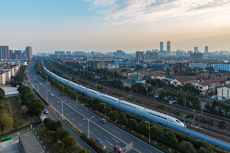 江苏省无锡市城市建筑风光