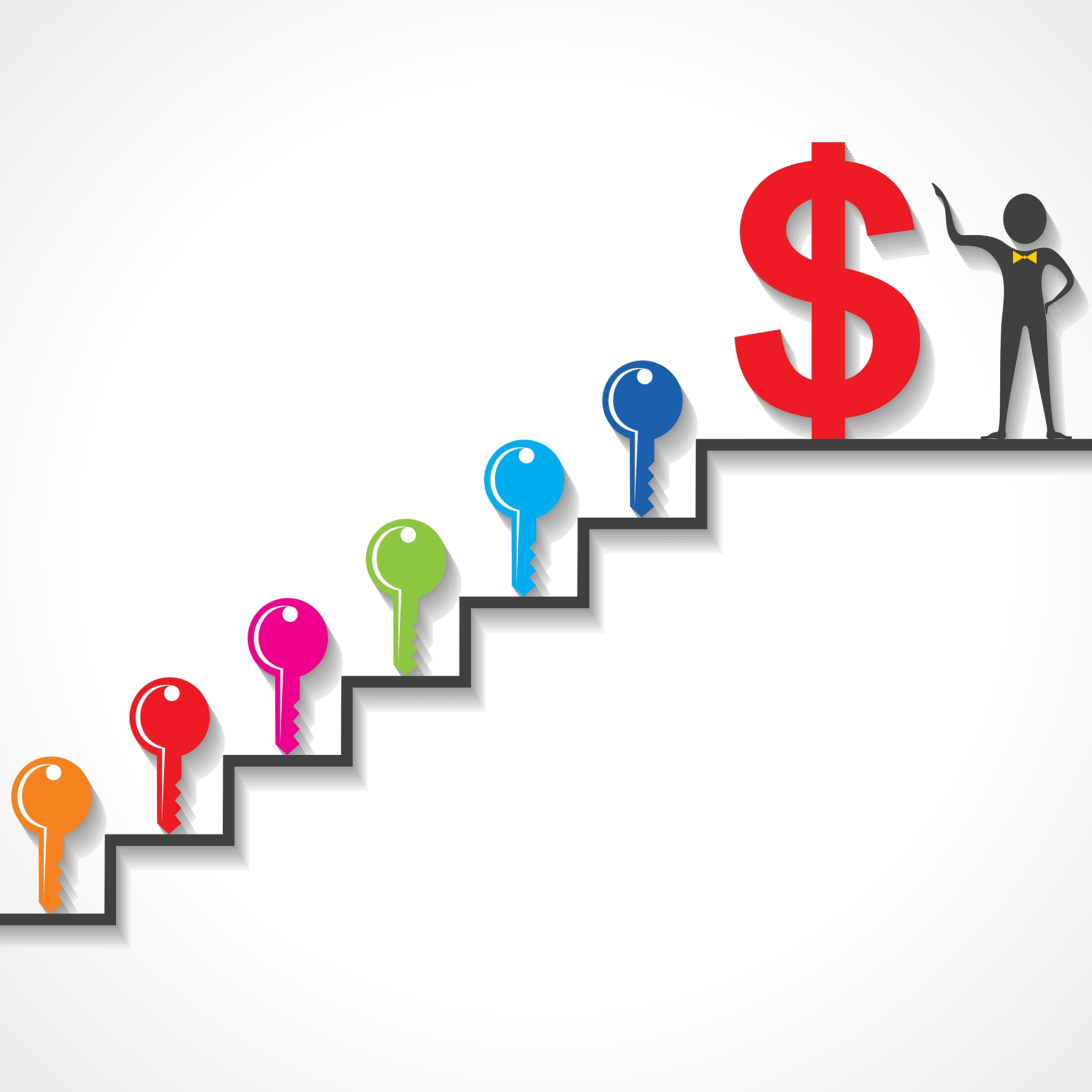 different keys are required for make money
