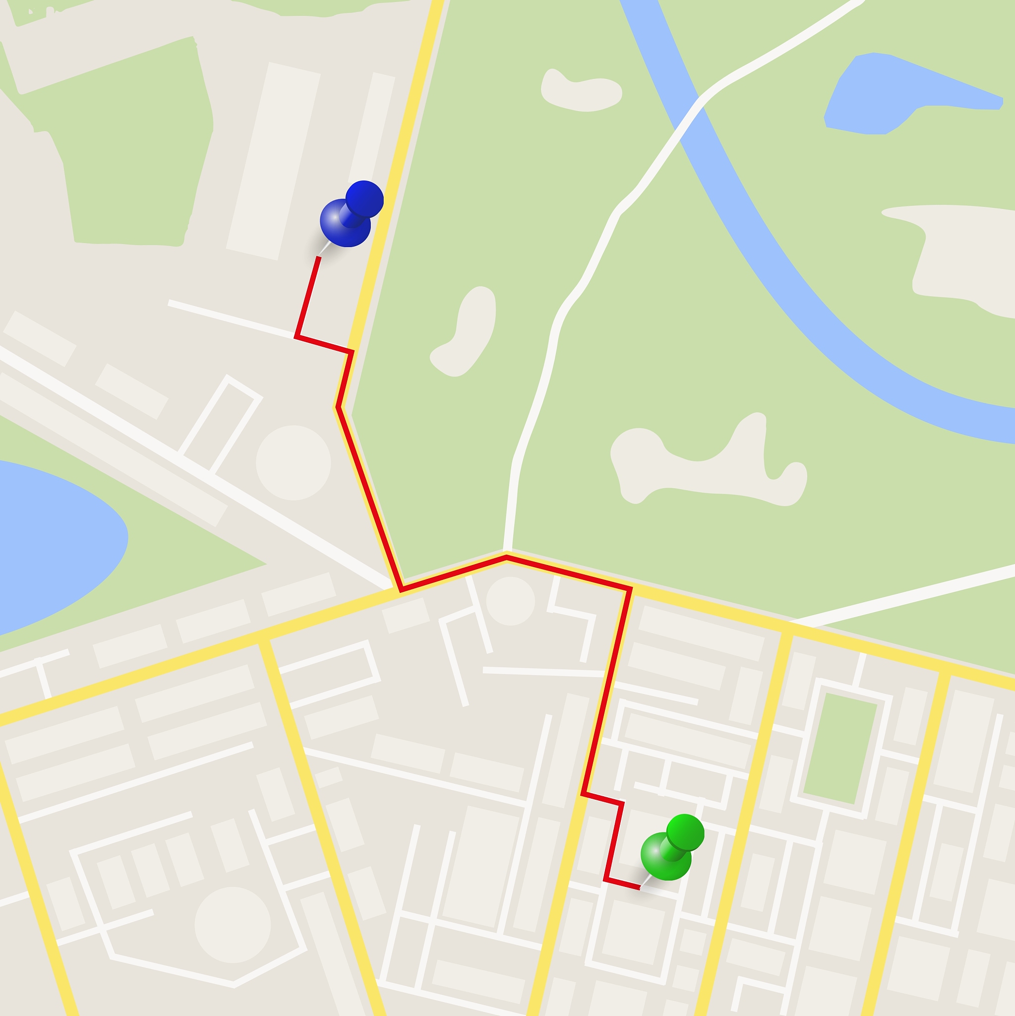 对陌生道路如何快速认识如何看地图认路