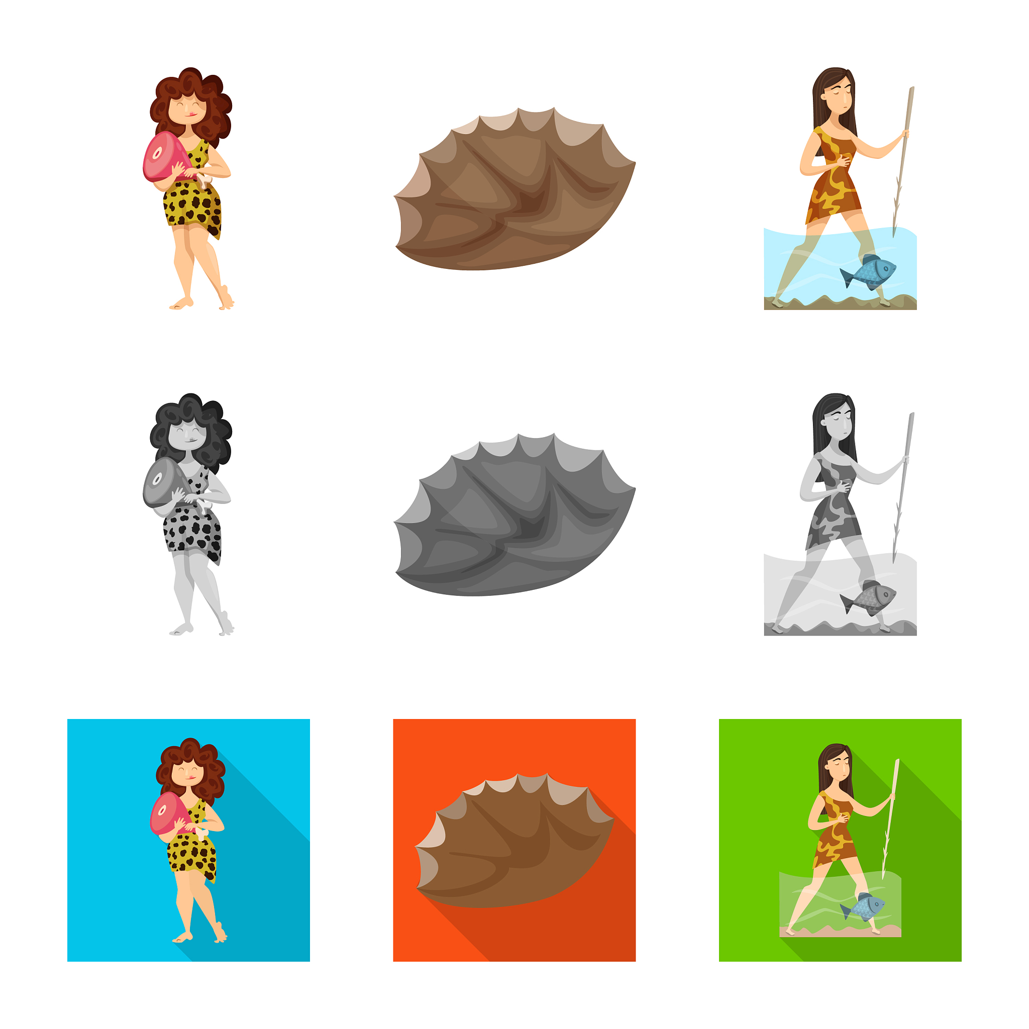 design evolution and prehistory icon