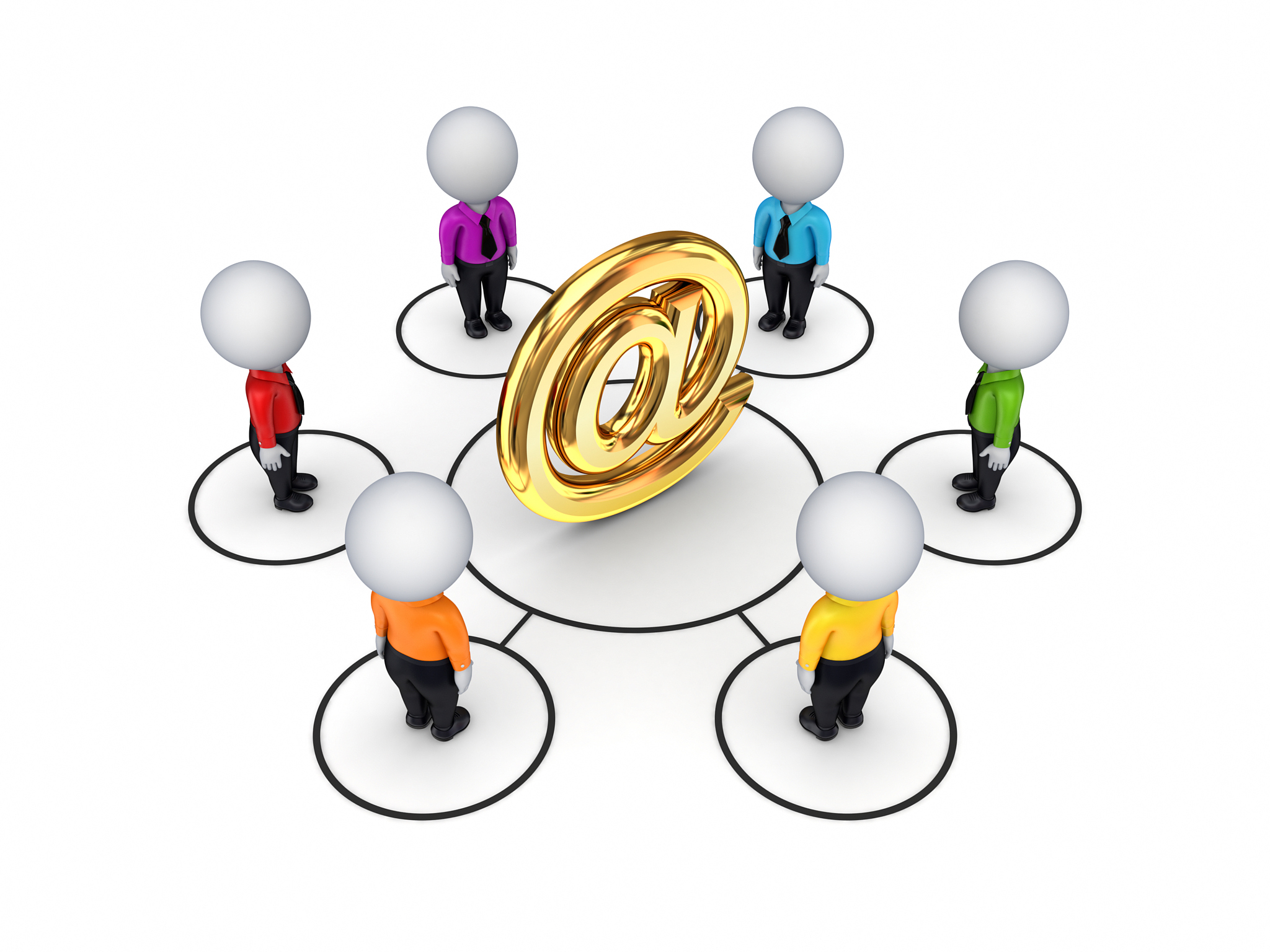 network concept.