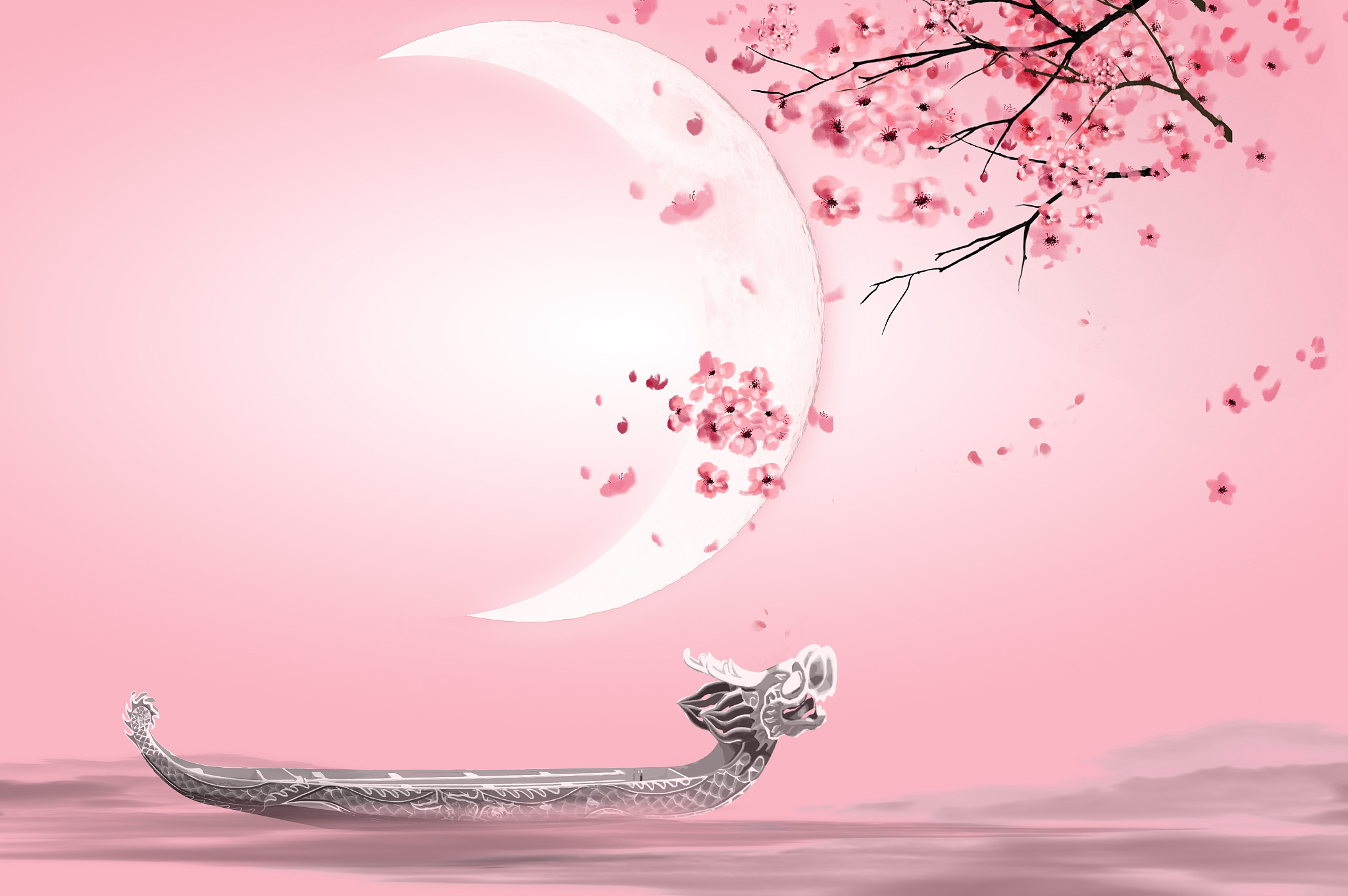 端午节划龙舟看图写话一年级