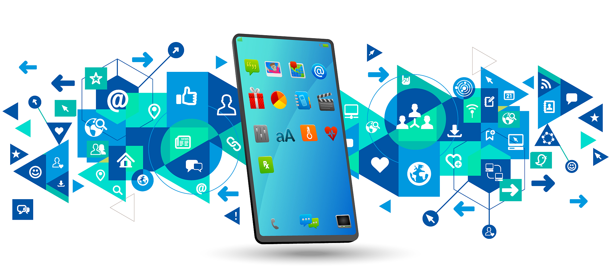 smartphone for social network