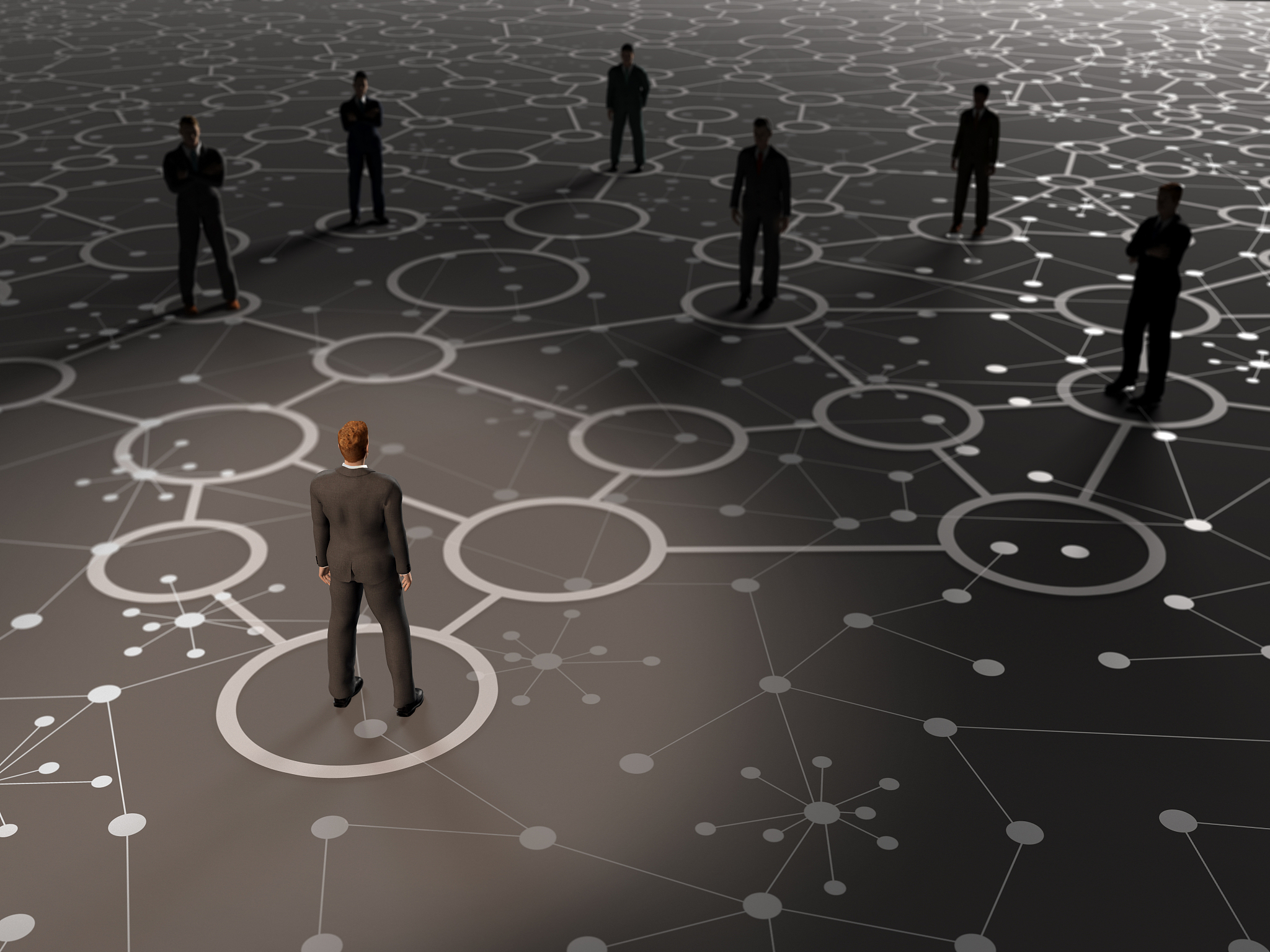 business risk: unknown partnership, businessman challenges adver