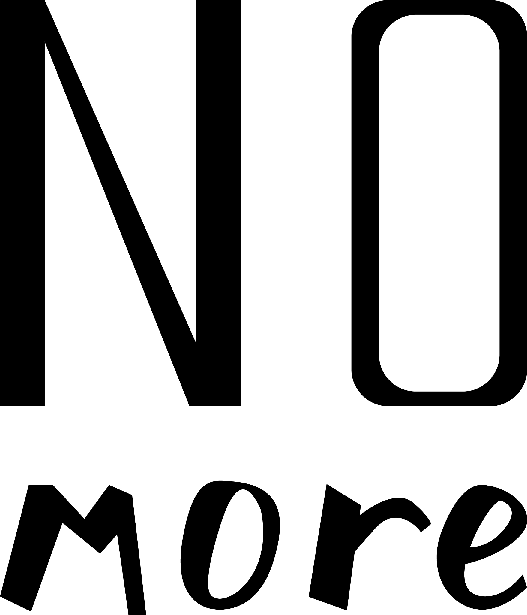 no more t shirt design