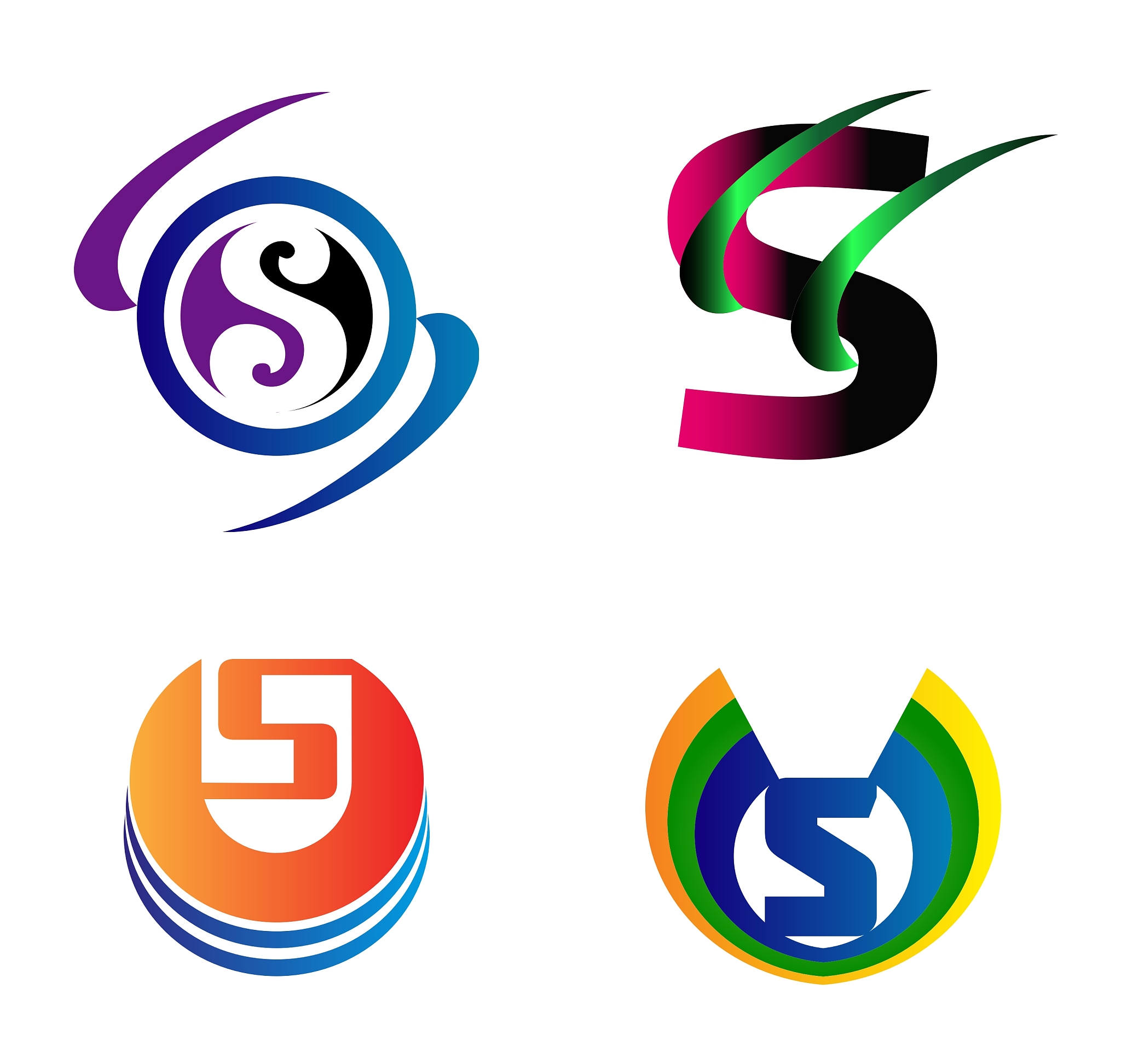 set of alphabet symbols and elements of letter s