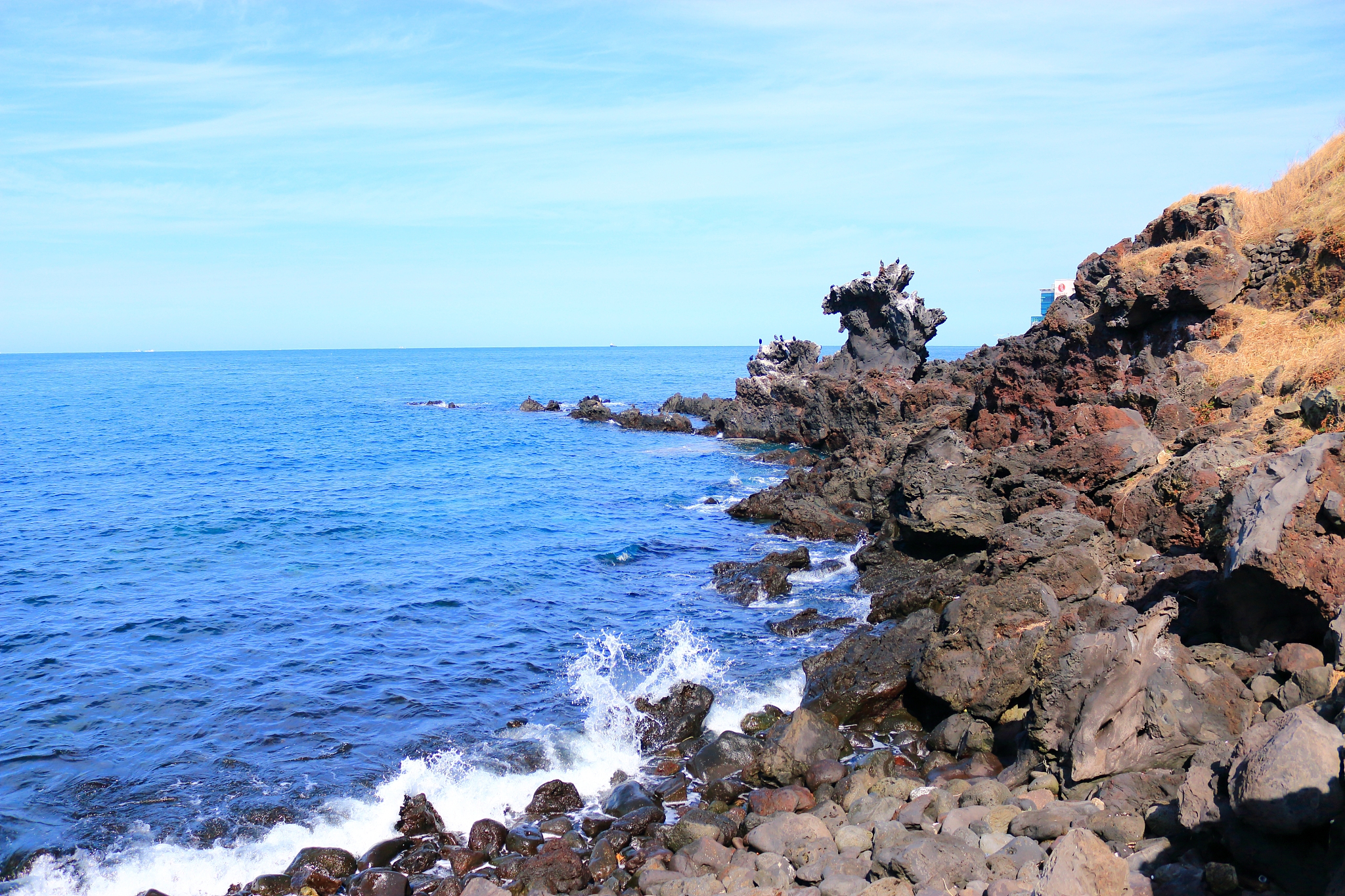 dragon head rock, coast, sea,