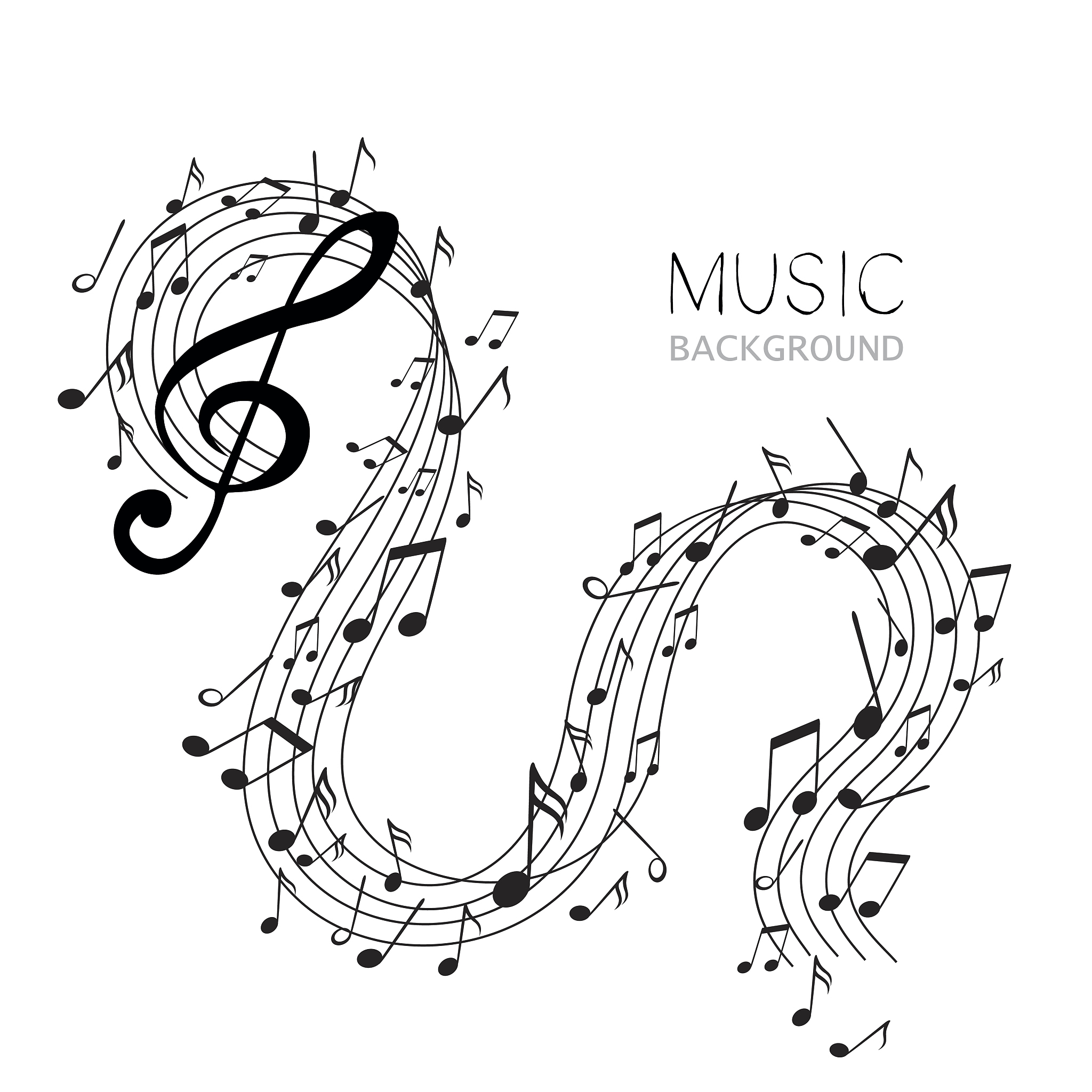 abstract music design