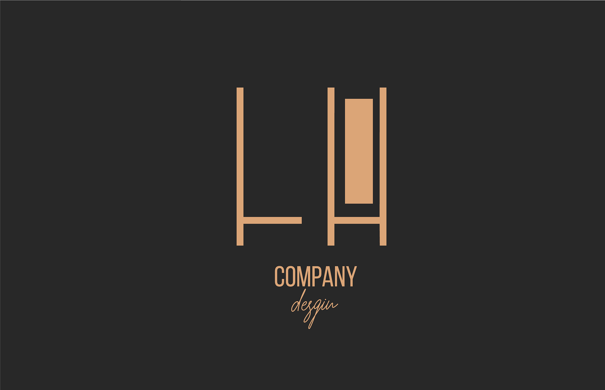 h letter logo alphabet icon with floral vintage