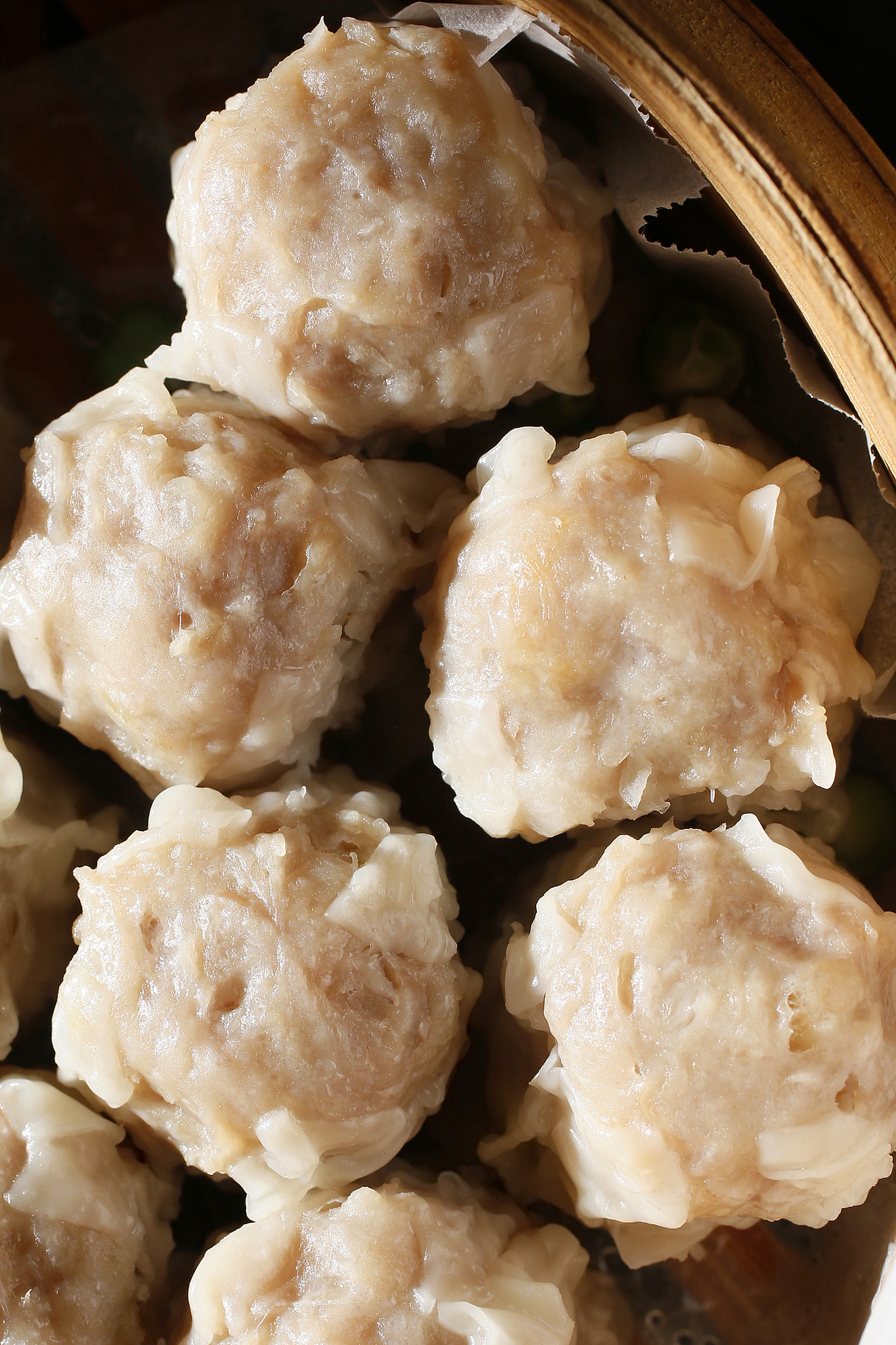 chinese dim sum shumai(siomai,shaomai)  - steamed chinese groume