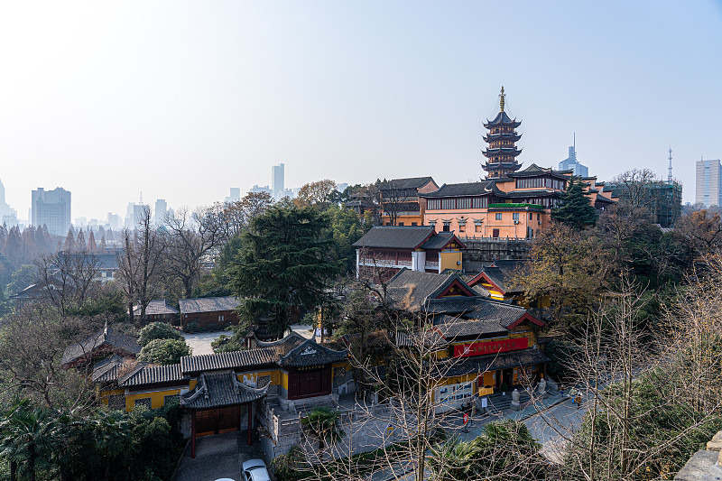 中国江苏省南京市鸡鸣寺