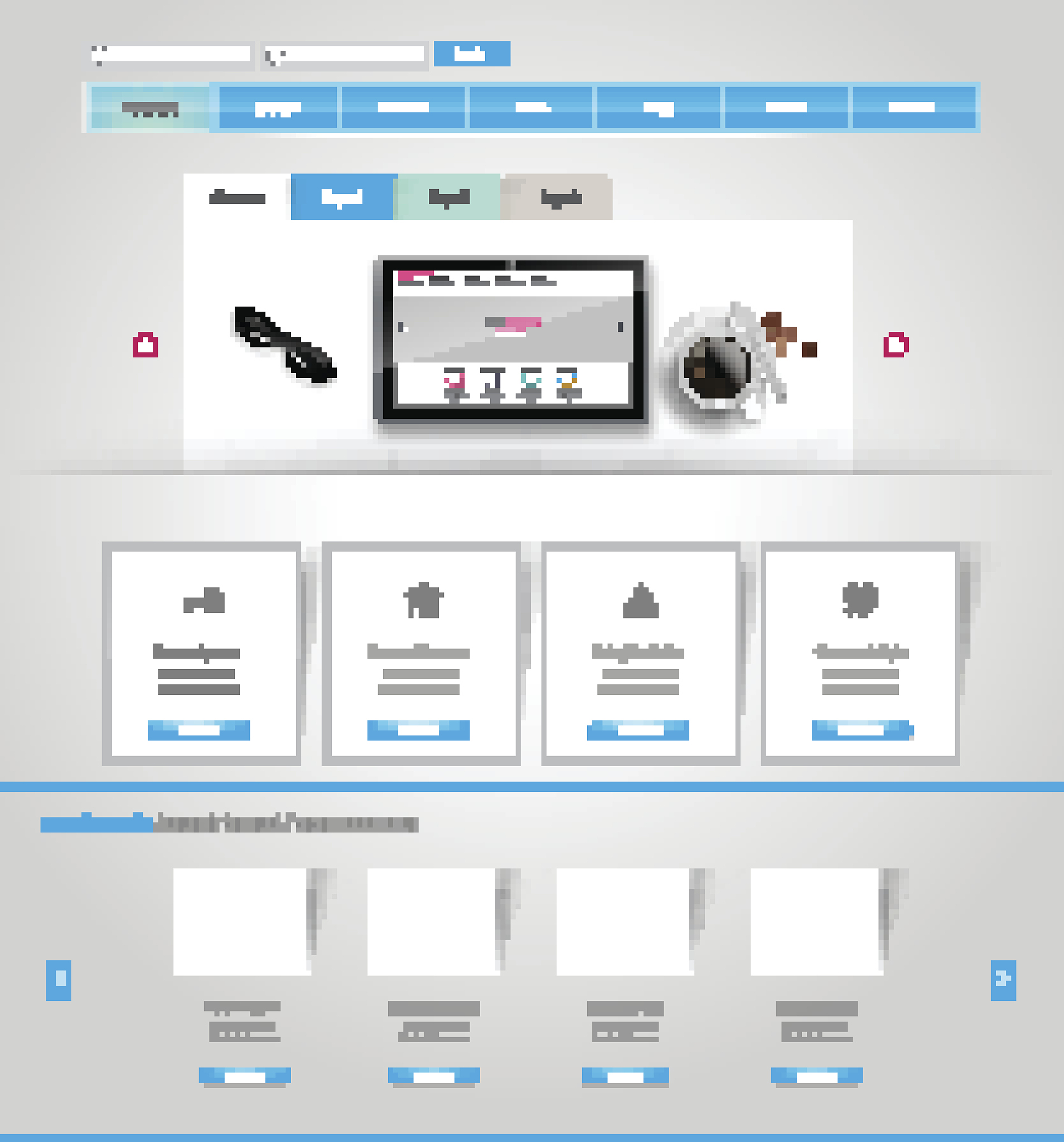 business website template design