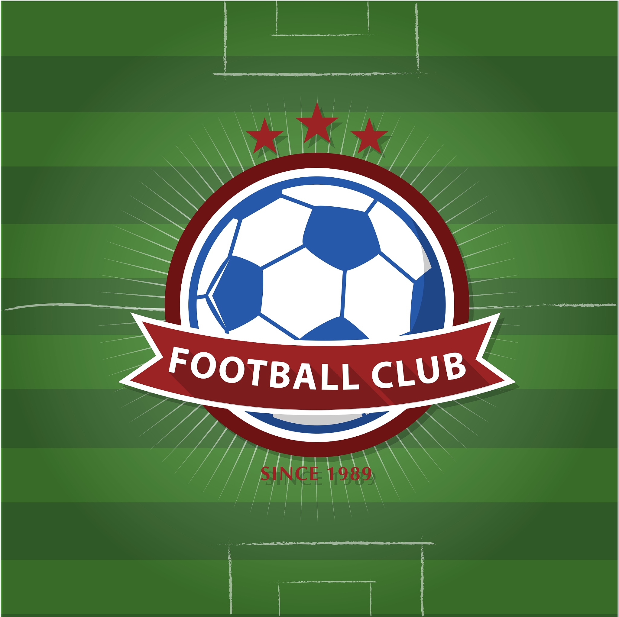 soccer football badge