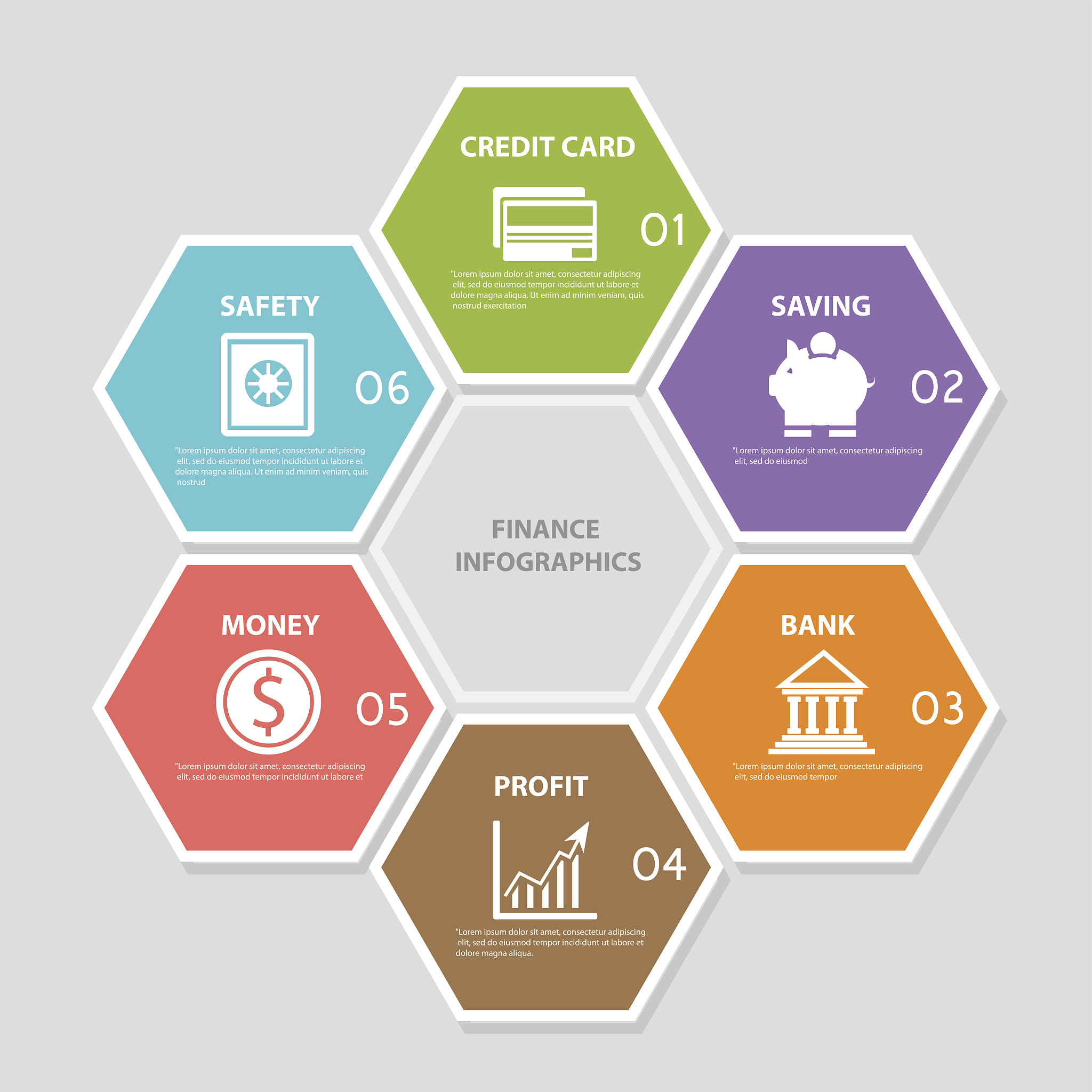 finance infographics icon