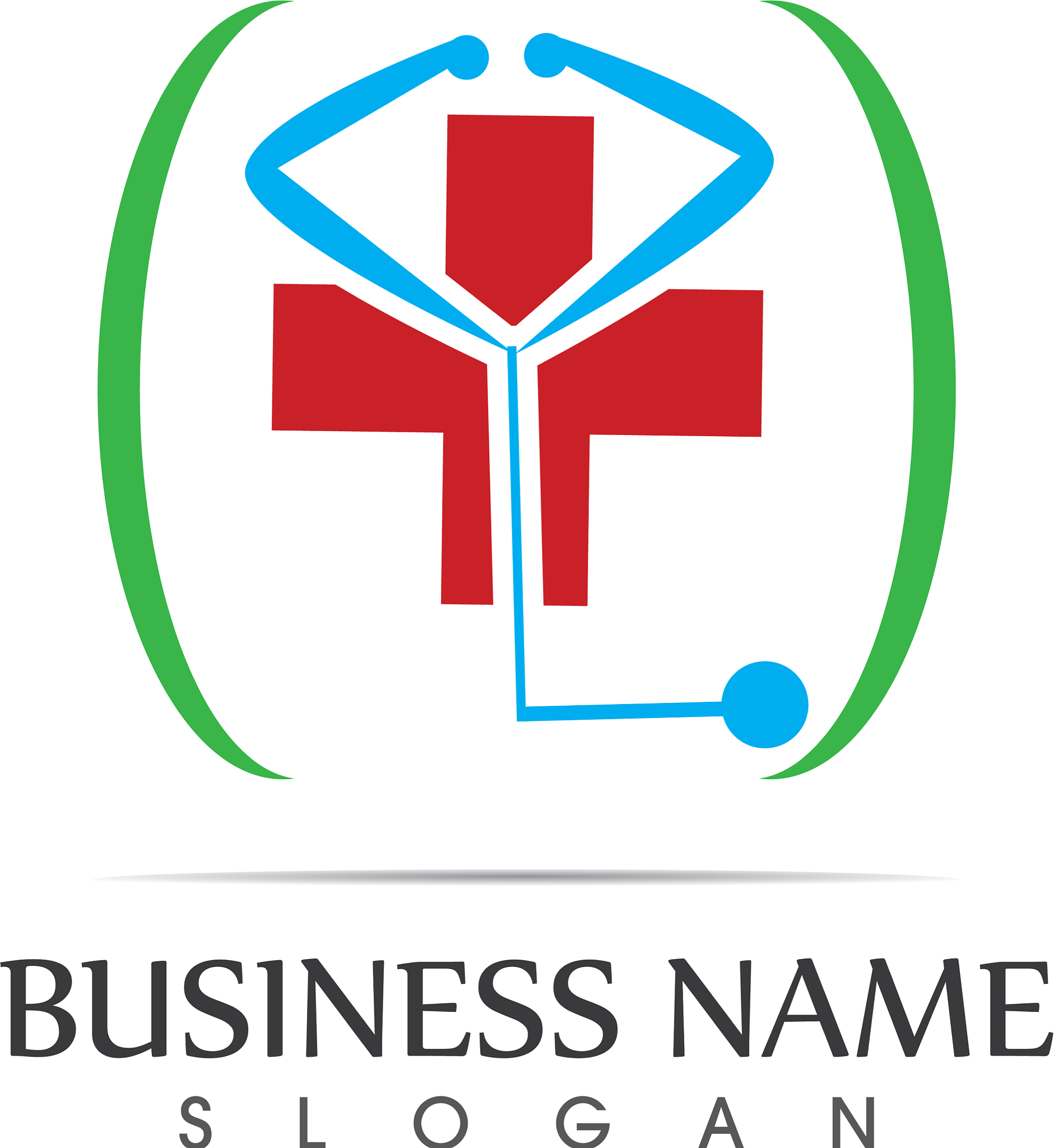 medicine health logo template