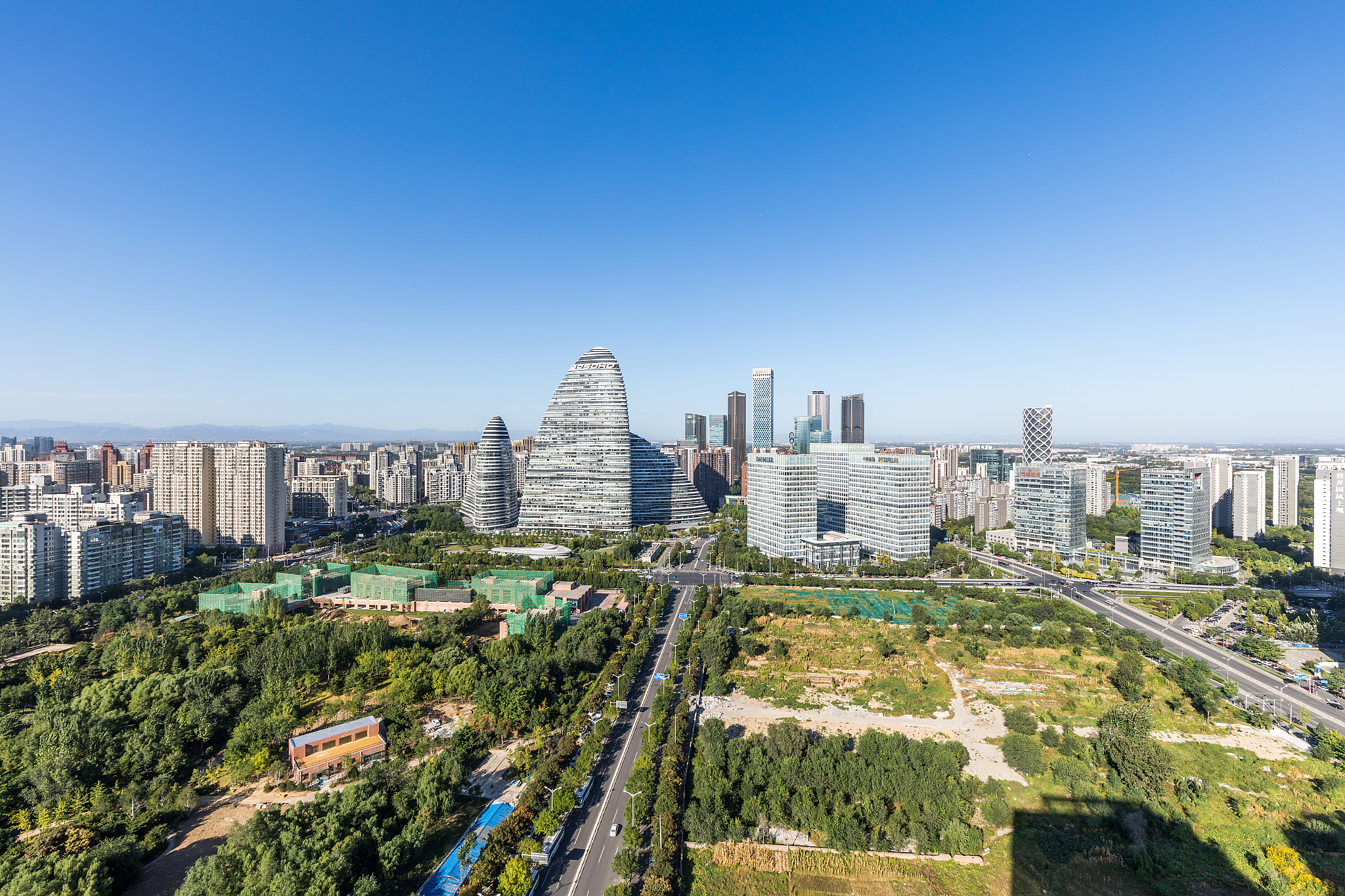北京望京风光