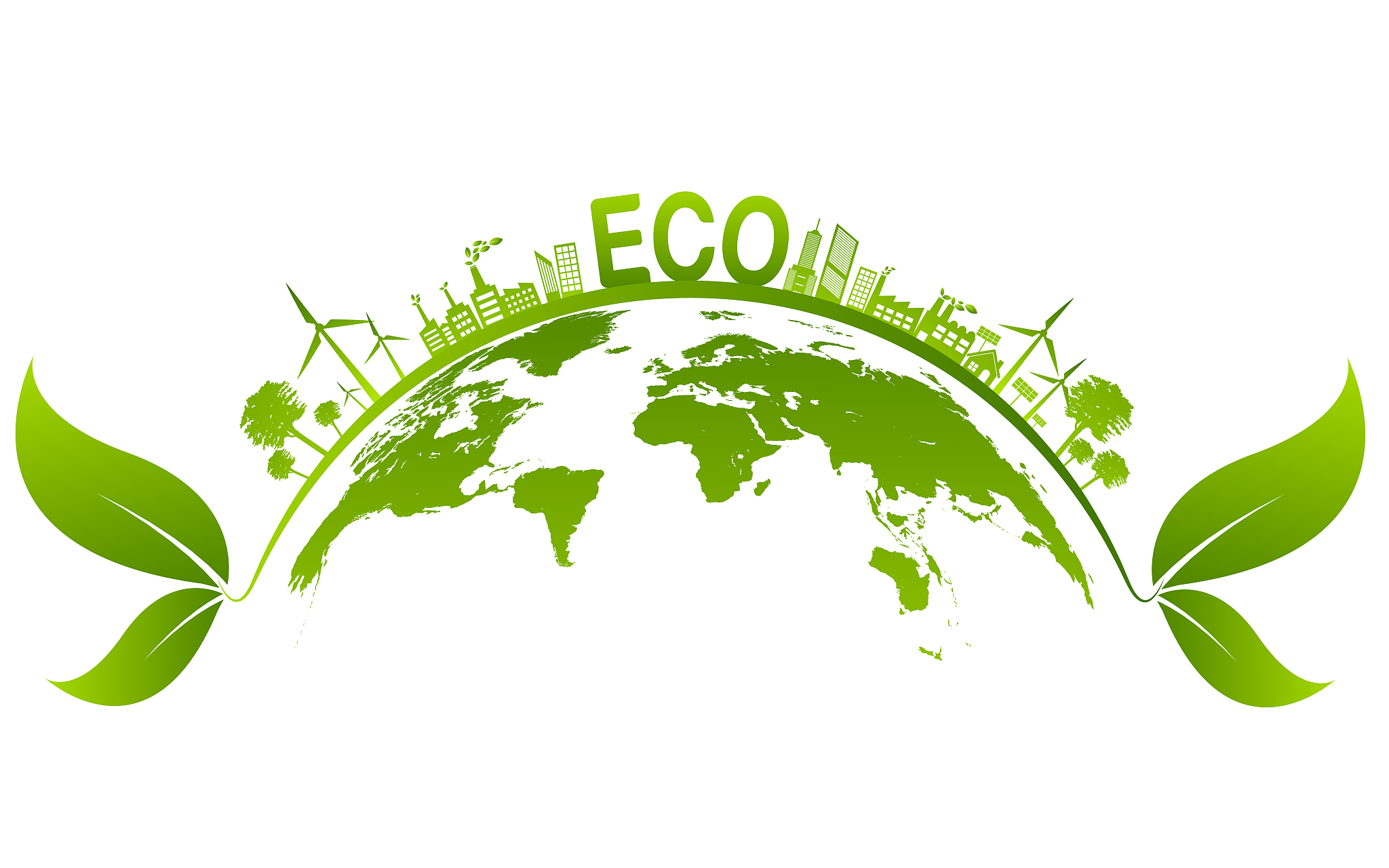 ecology concept and environmental ,banner design elements for su