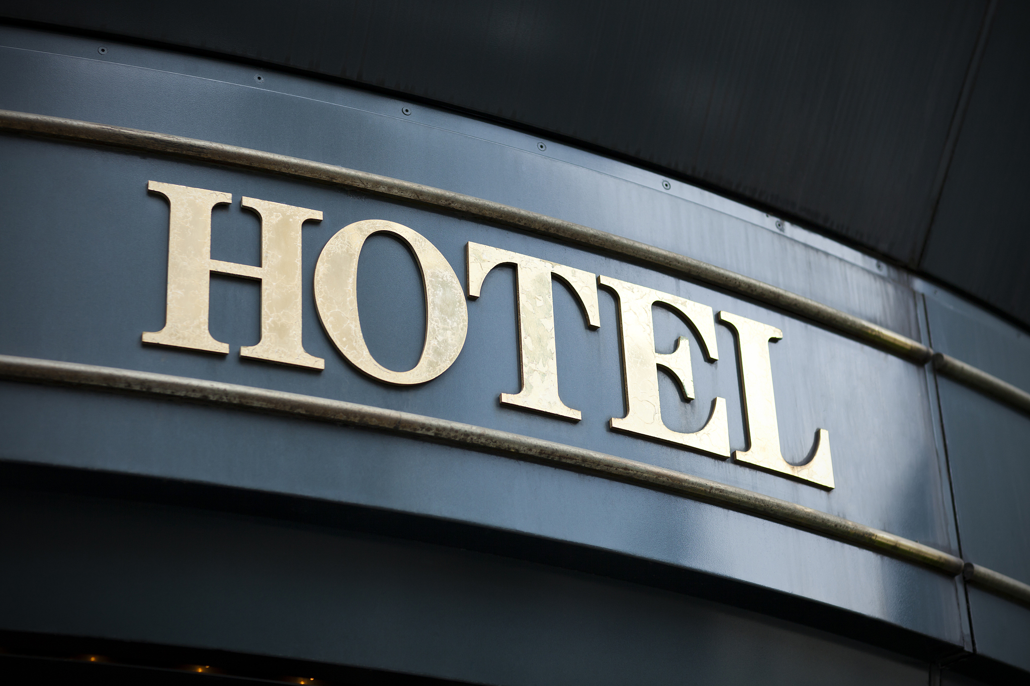 hotel sign