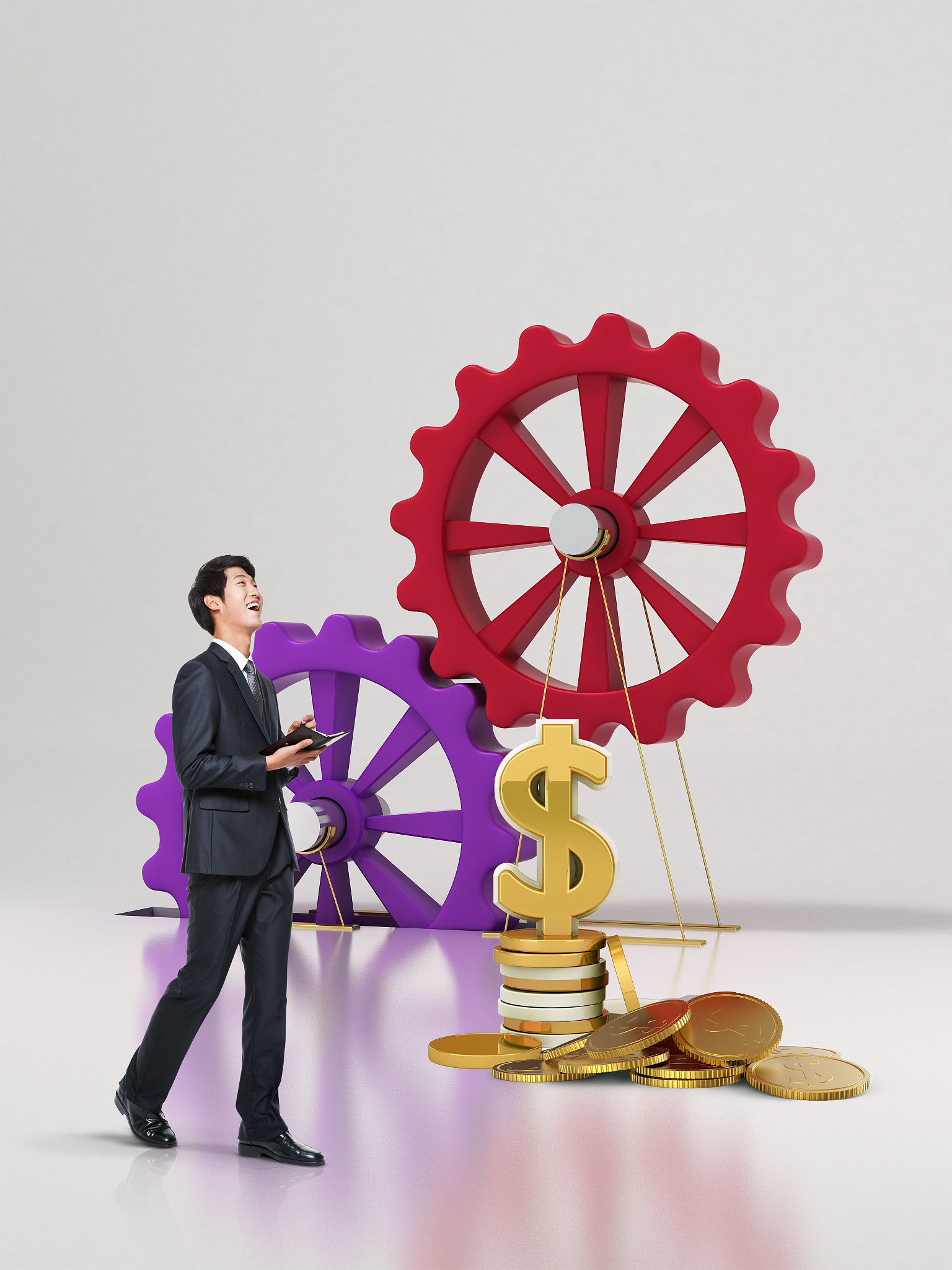 通过正当手段获得财富