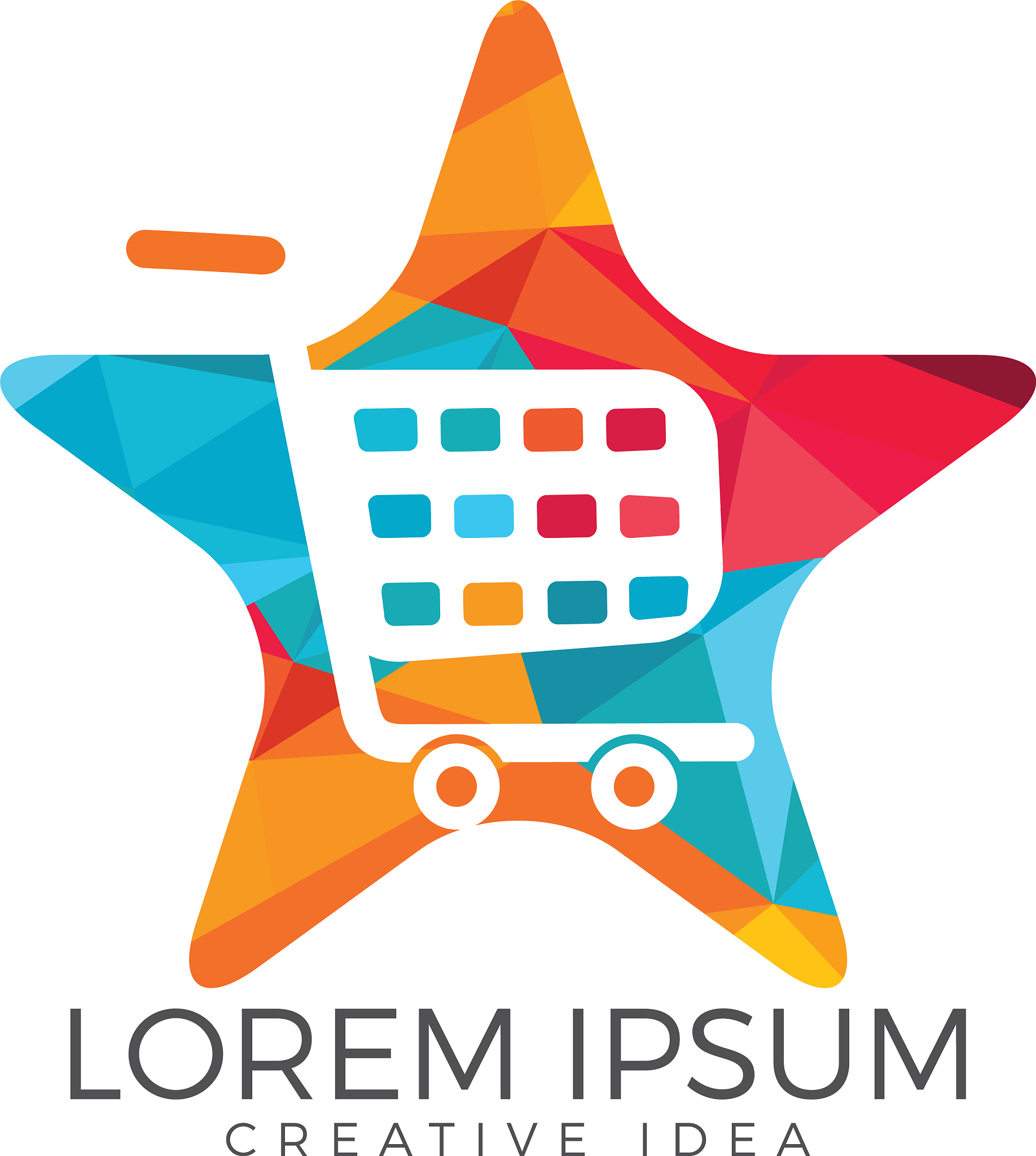 shopping logo design