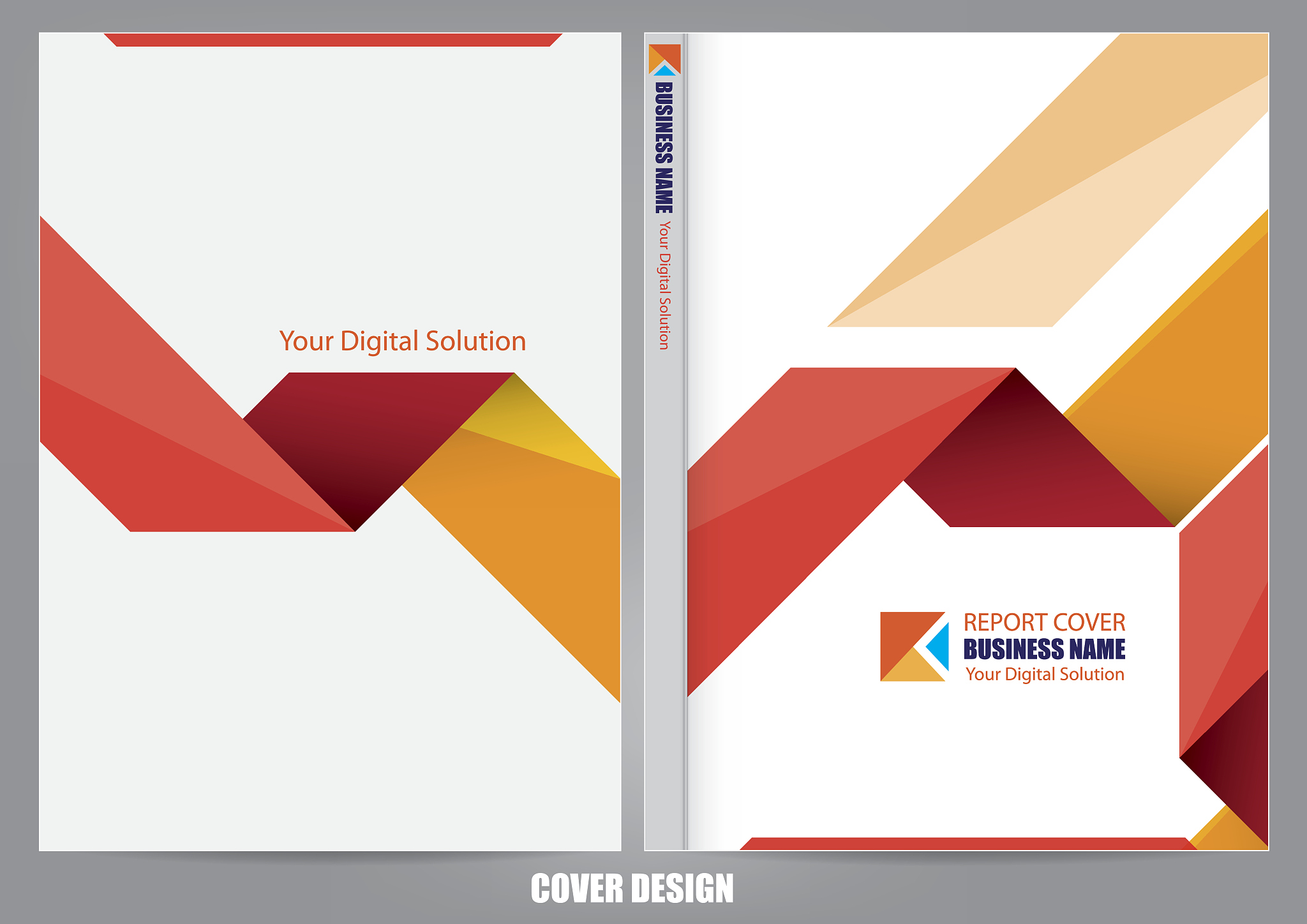 annual report cover design