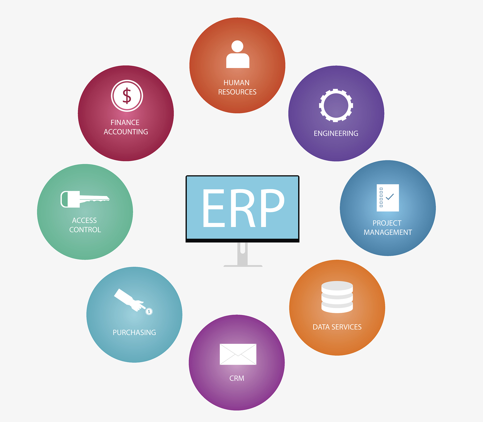 ERP 信息系统选择：小型、中型和大型企业的对比研究