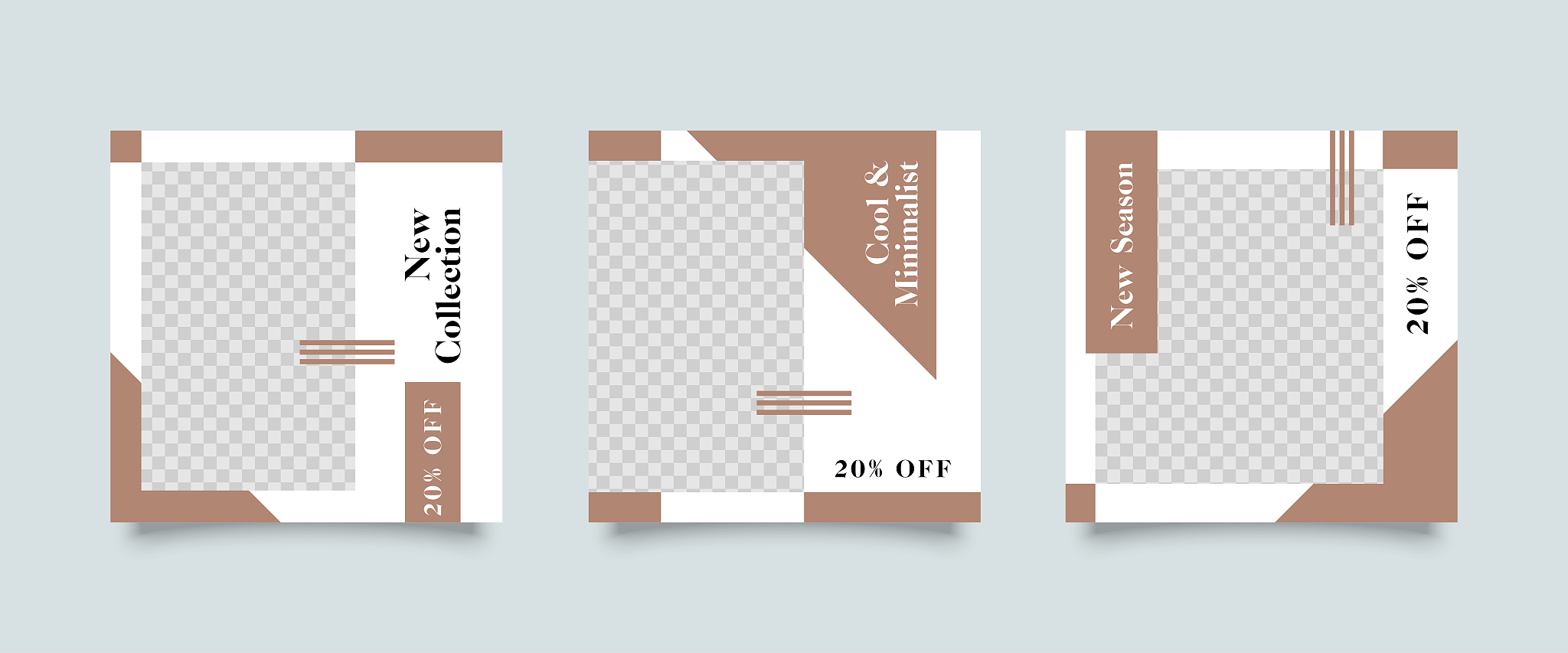 fashion social media post template