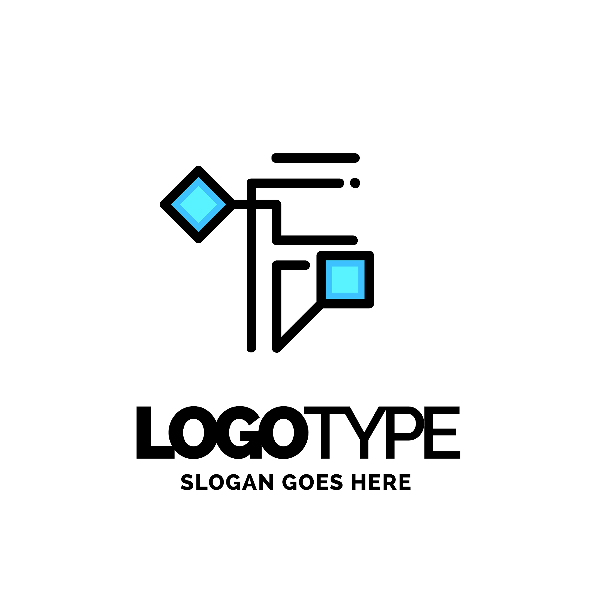 letter f logo business corporate logo design
