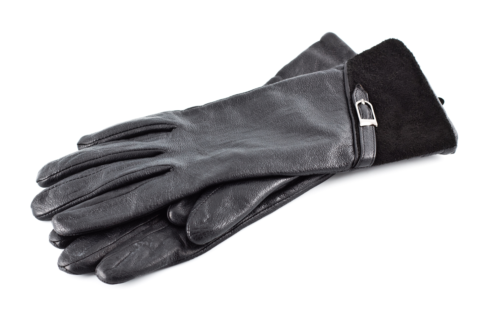 black gloves