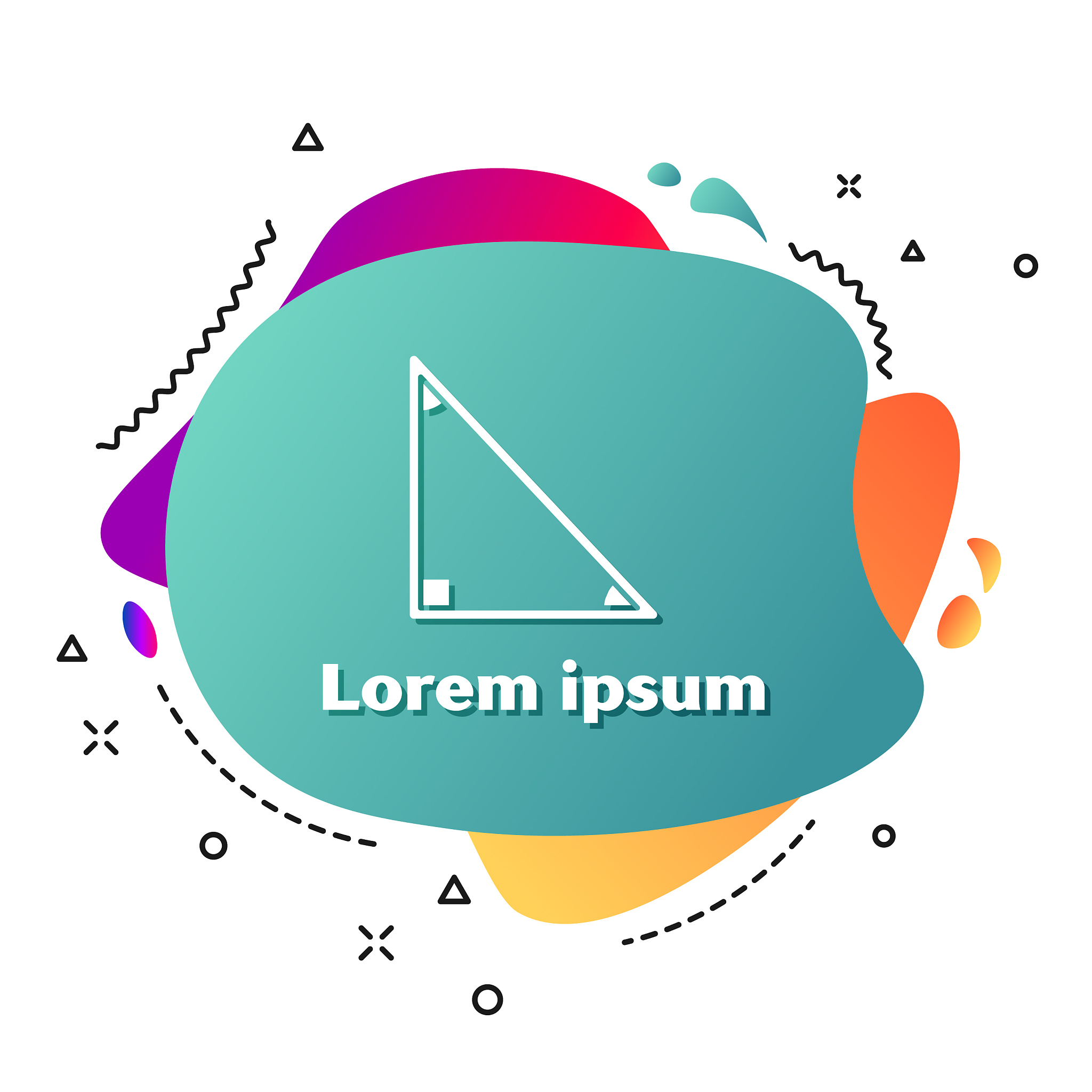 切线圆与三角形: 点共线性证明