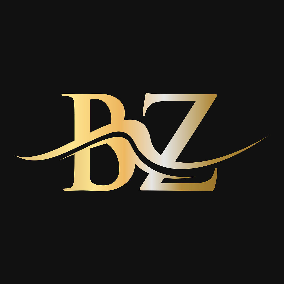 字母bz标志设计.初始bz logo模板.bz字母组合业务和公司标志
