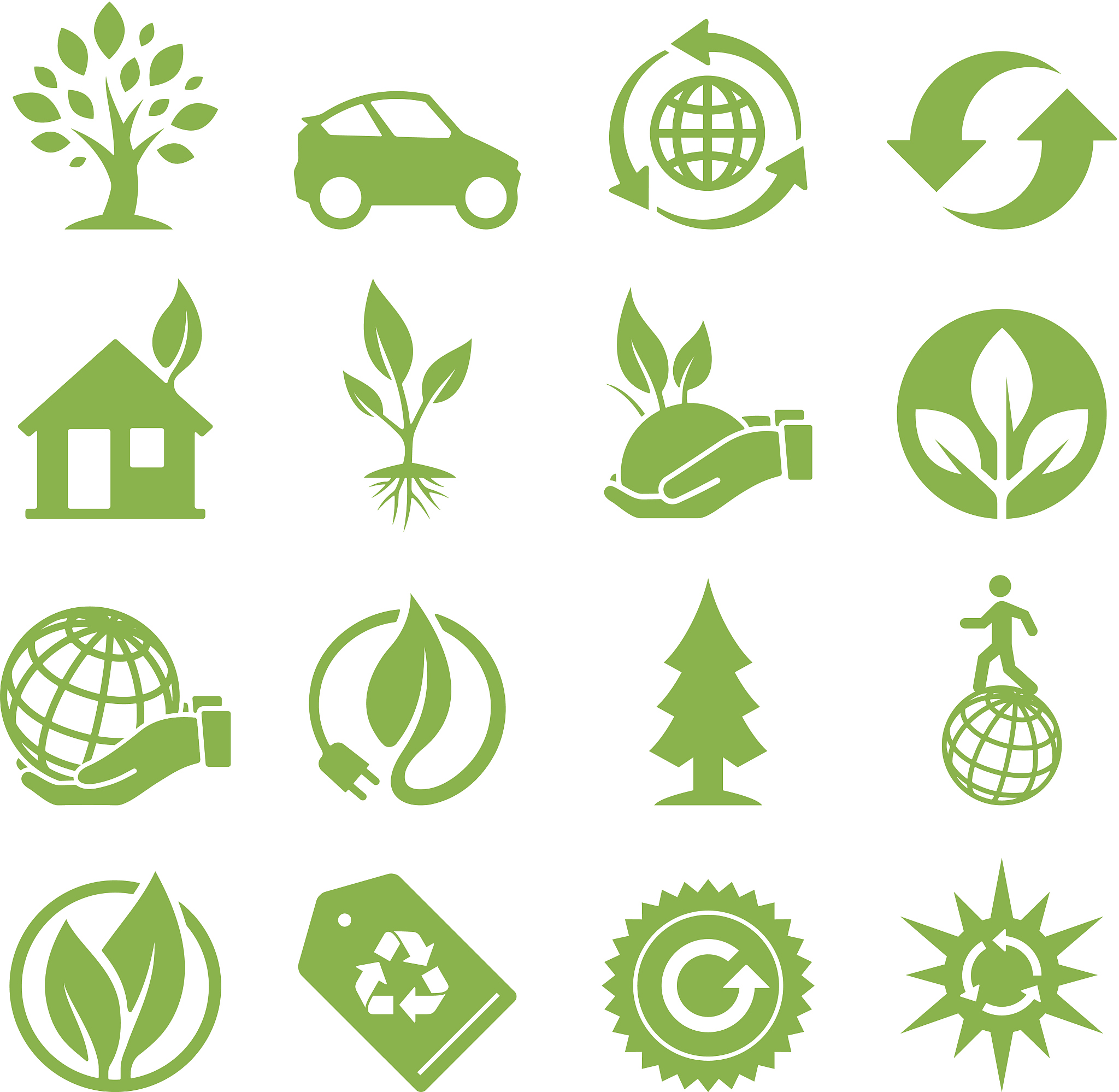 green ecology icons ii