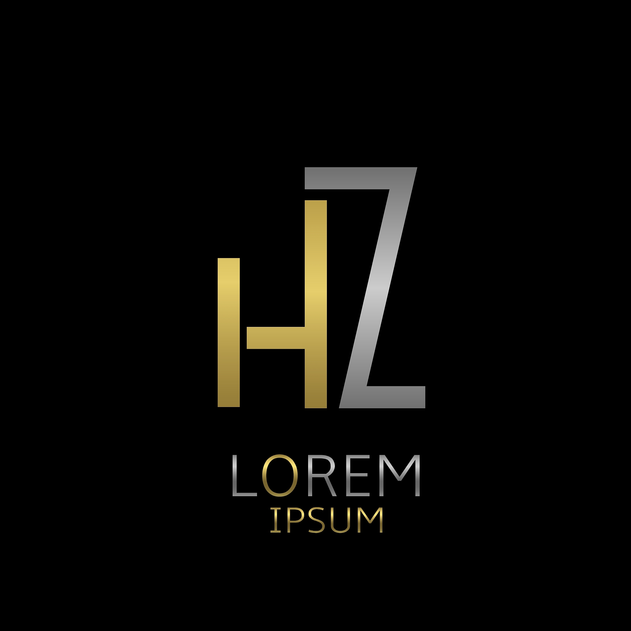hz letters logo