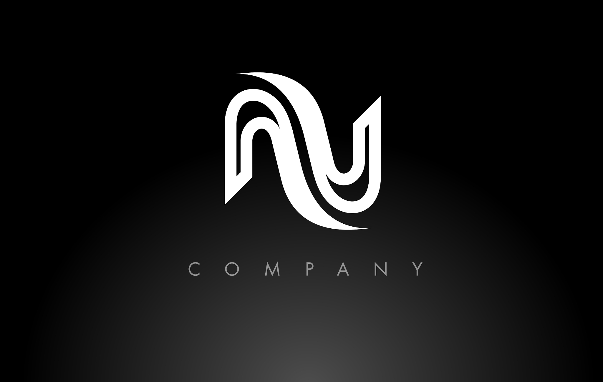 n logo n letter icon design