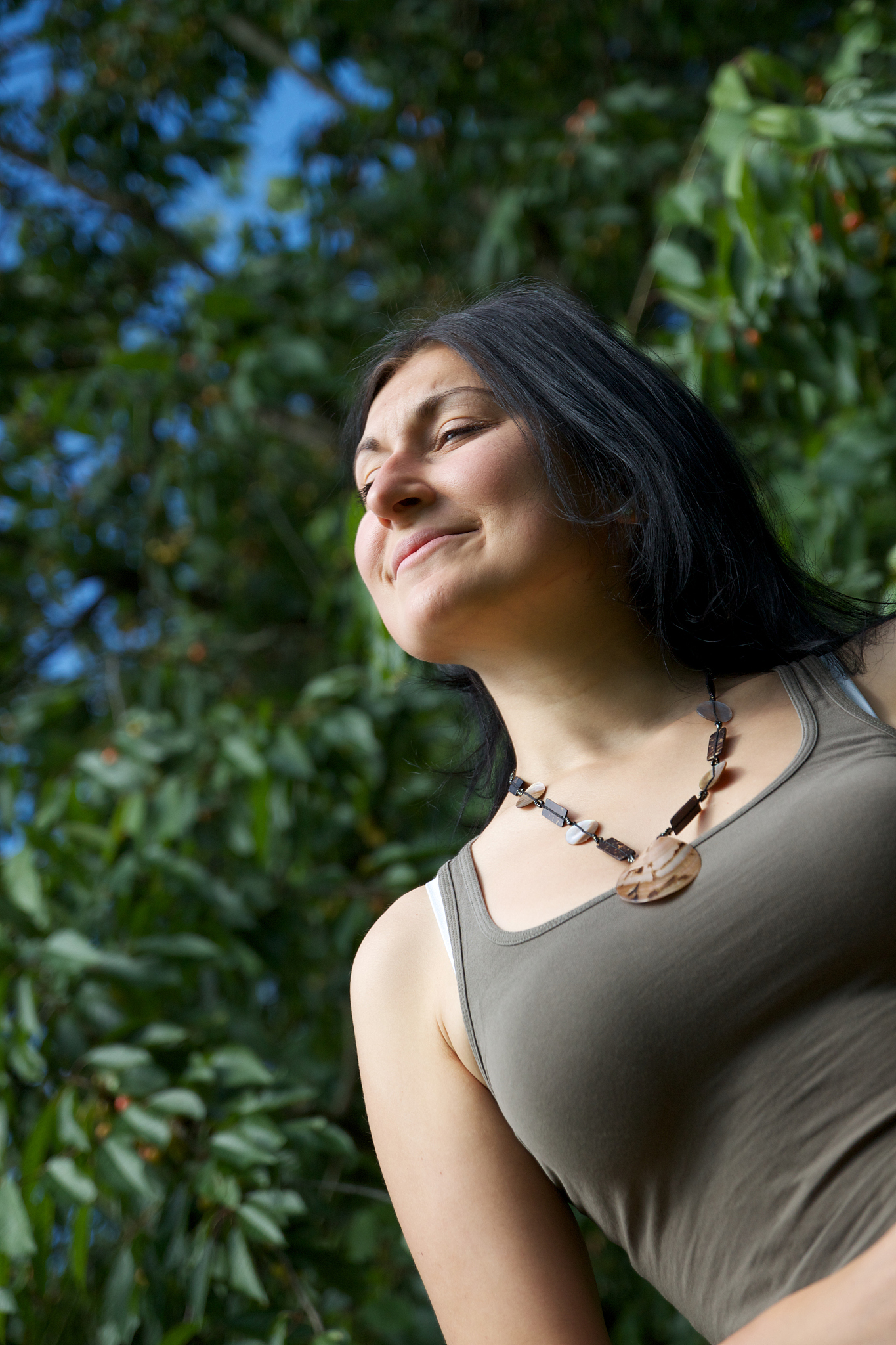 smiling woman