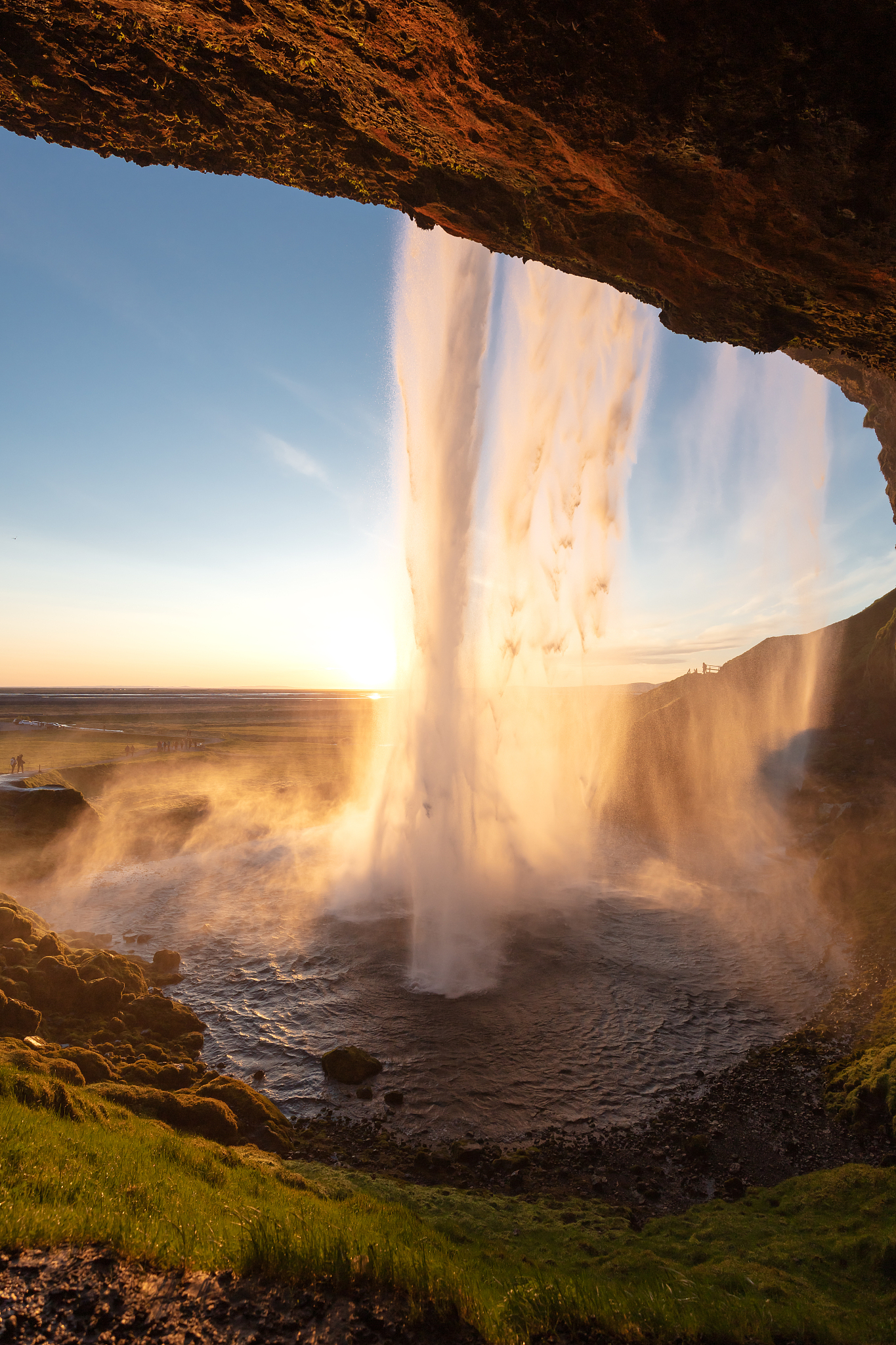 island - wasserfall - seljalandsfoss