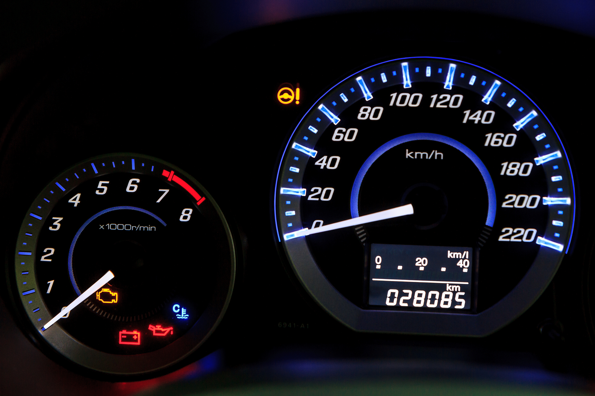 car speedometer