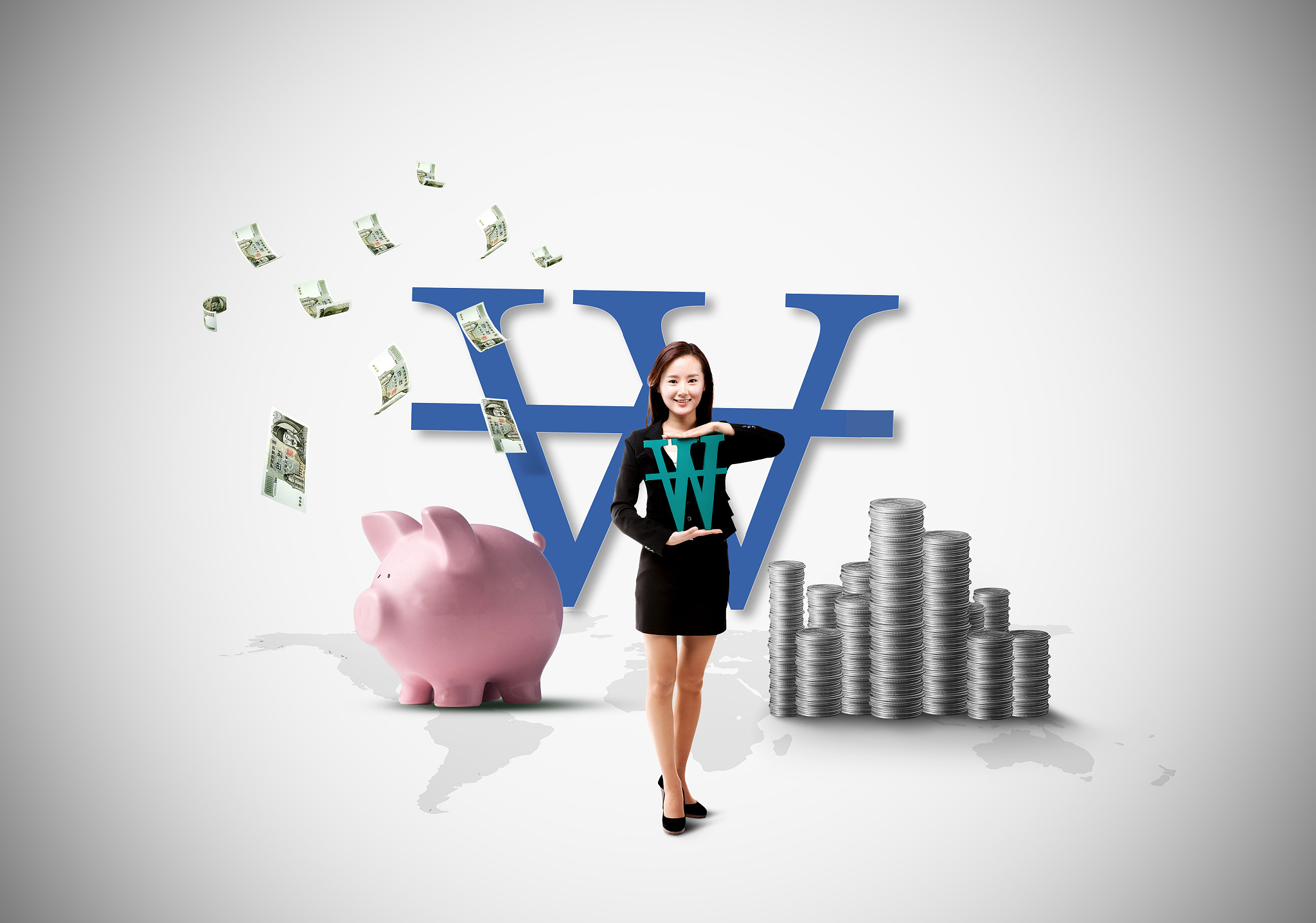 business, finance, banking, insurance, savings, virtual money, i
