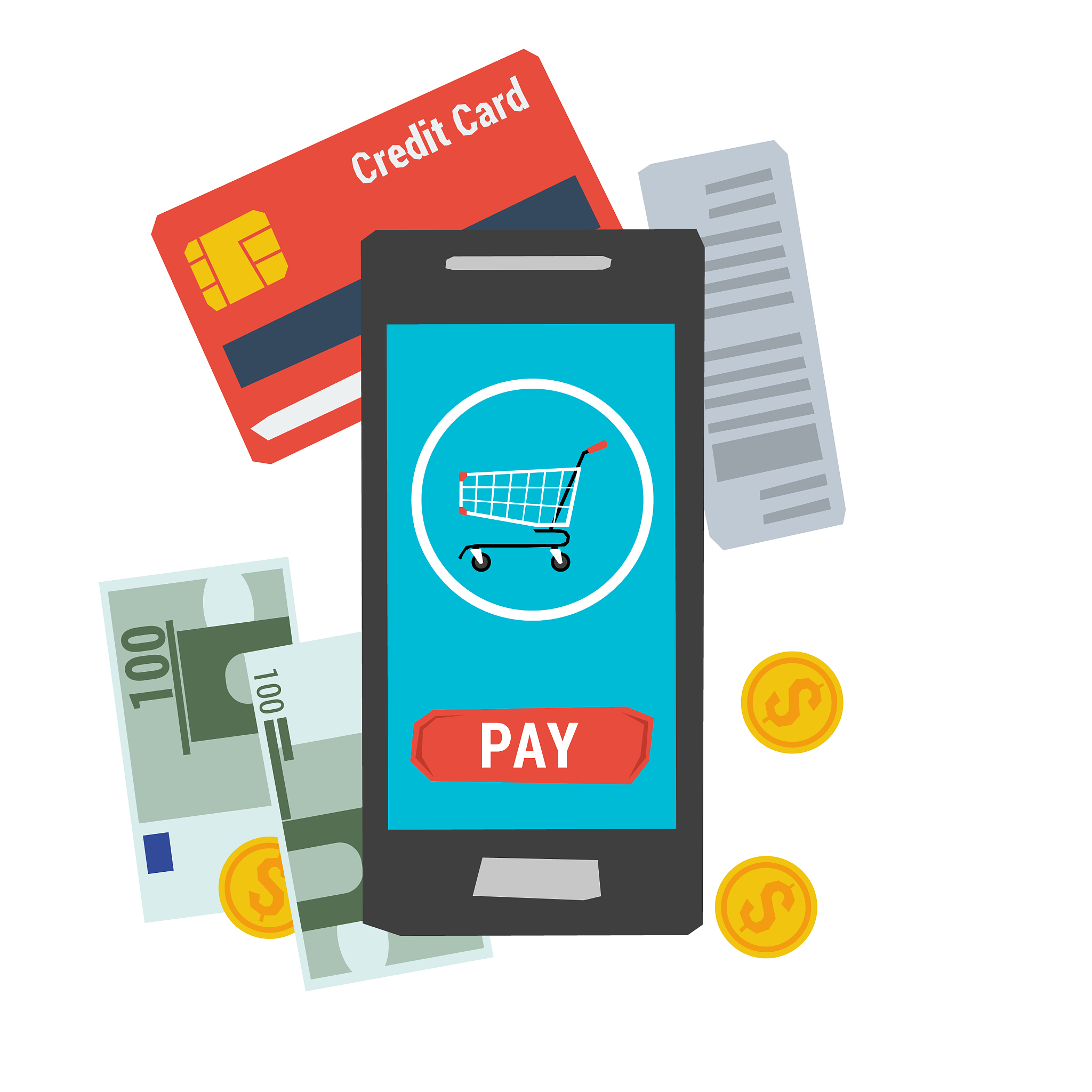 icon easy online mobile payment