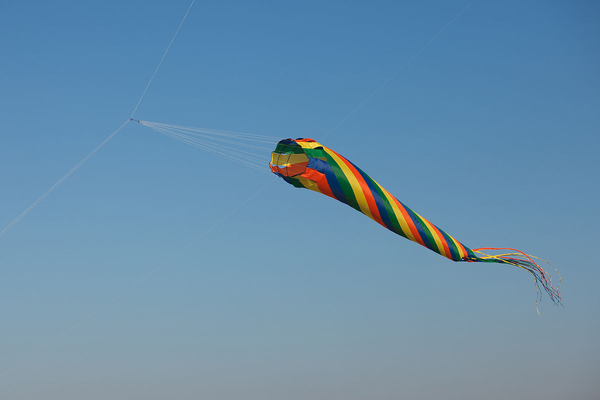 风筝在空中