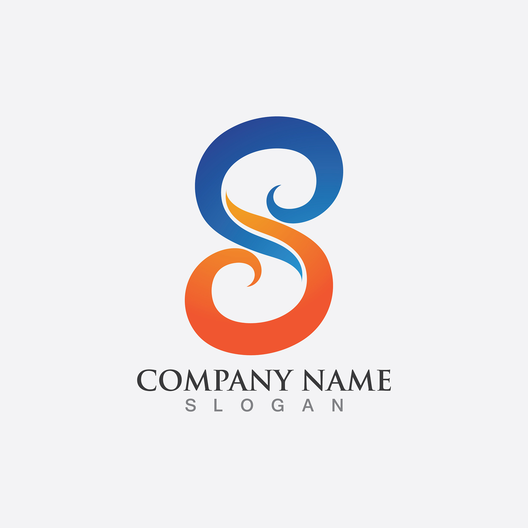 business corporate s letter logo