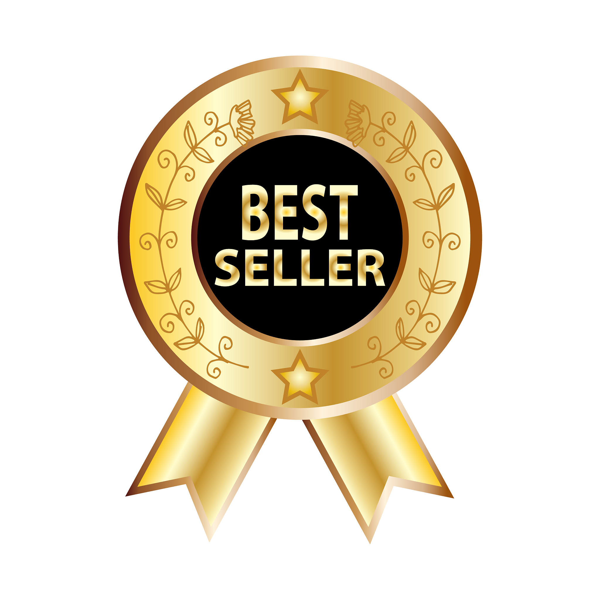 best seller label best seller golden label