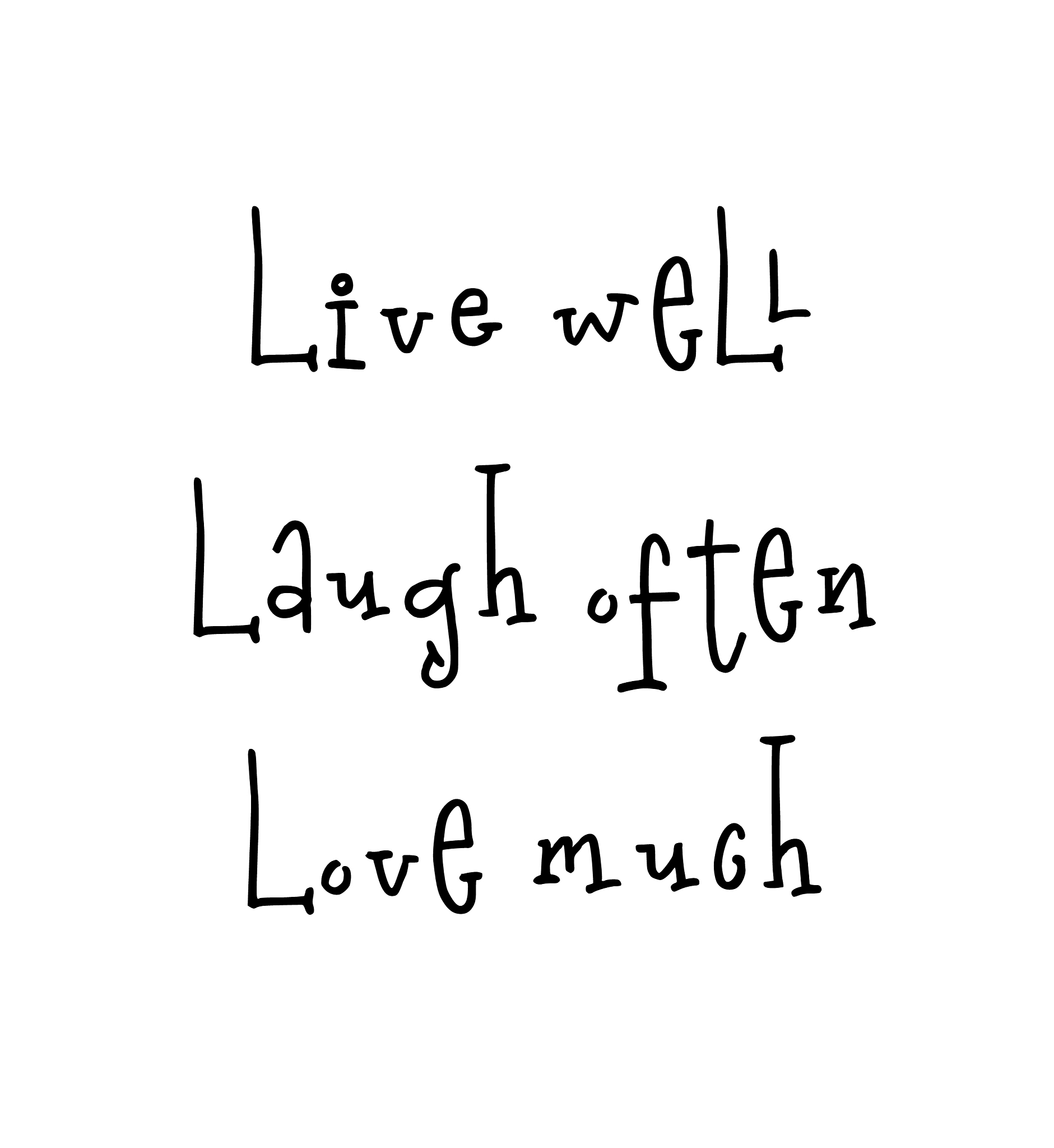 motivational poster for nursery with lettering