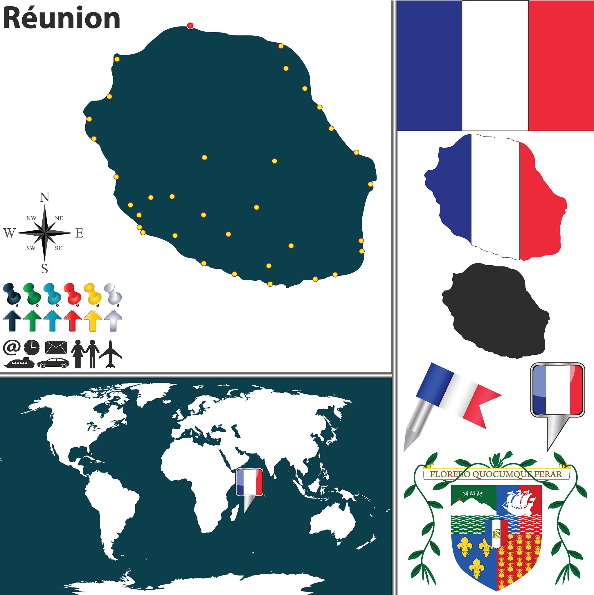 map of reunion
