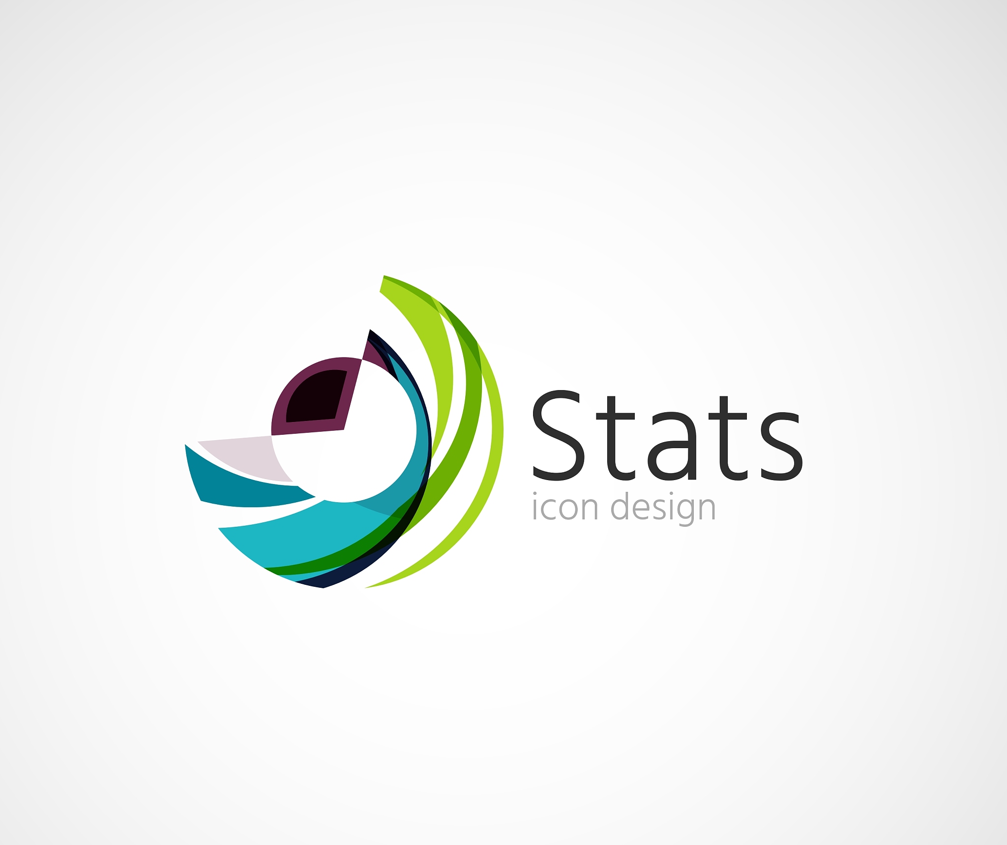 statistics company logo design
