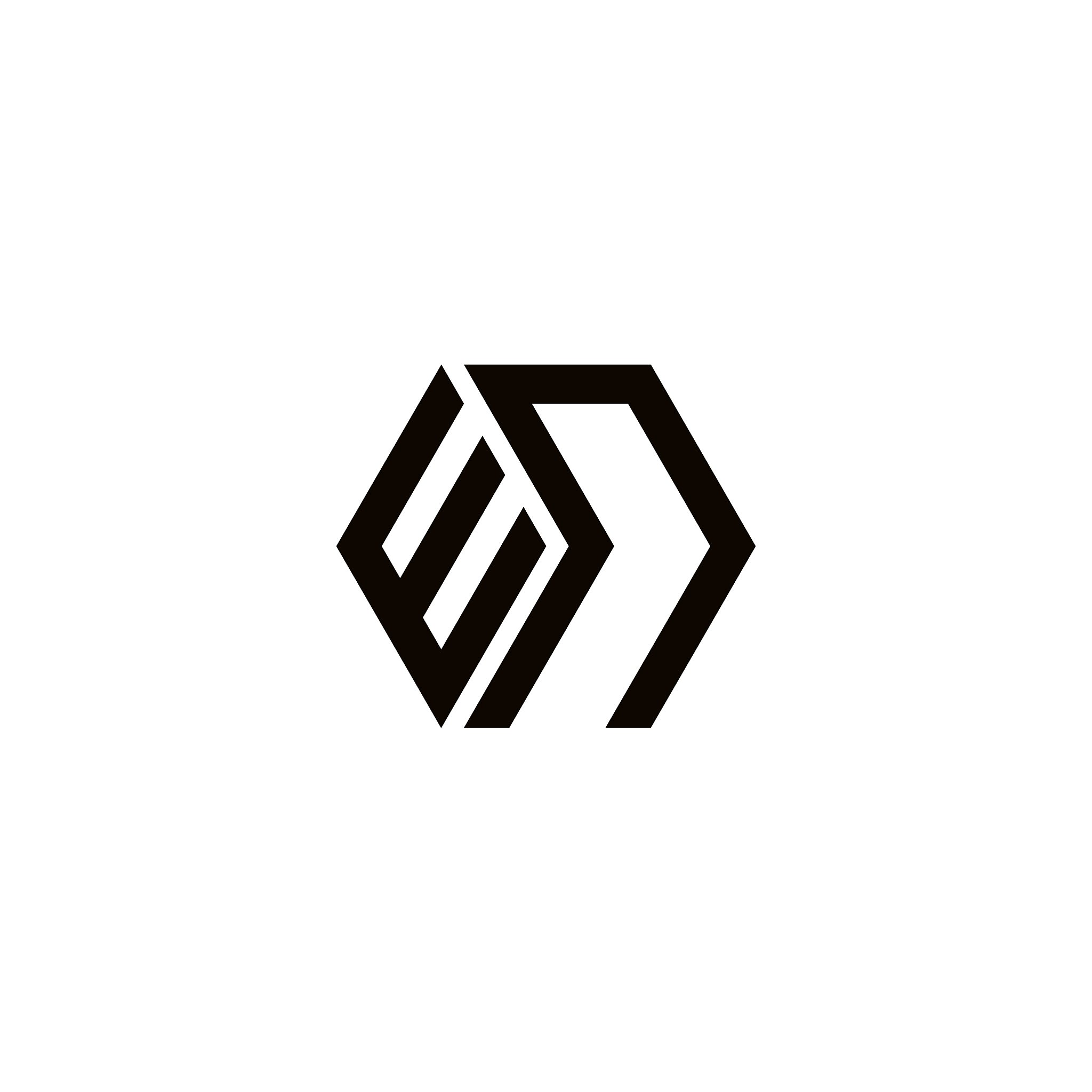 en letter logo icon design template elements