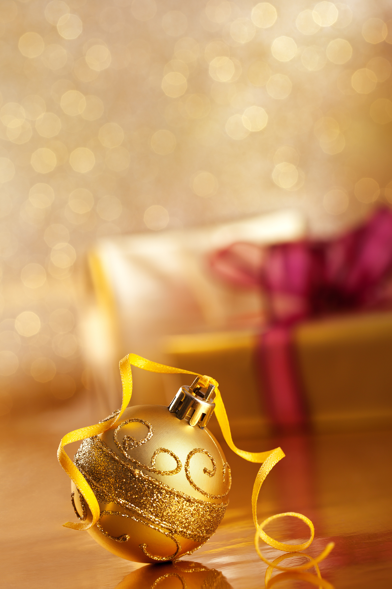 gold christmas background