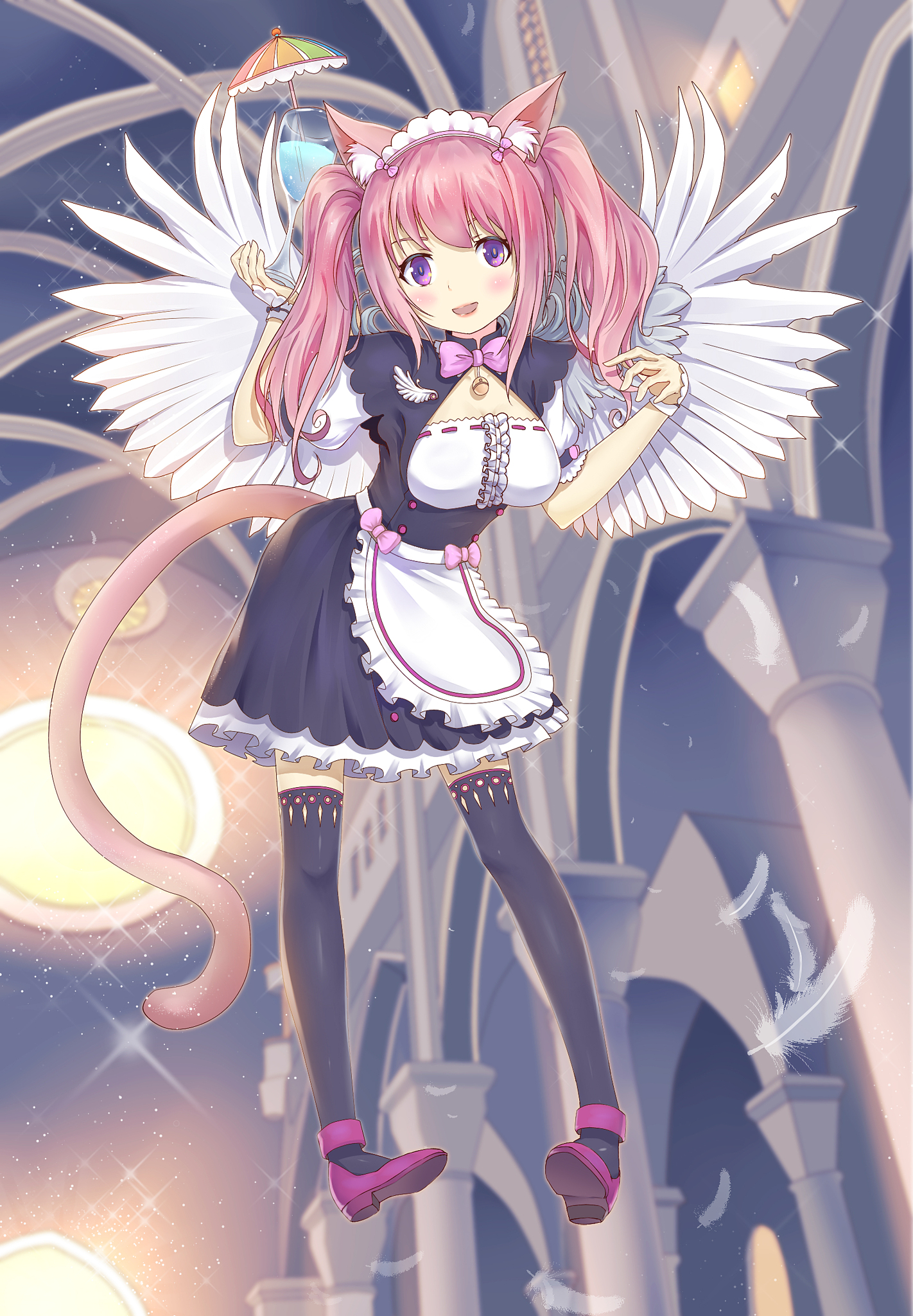 穿越到地球的美少女，你想要如何相处？