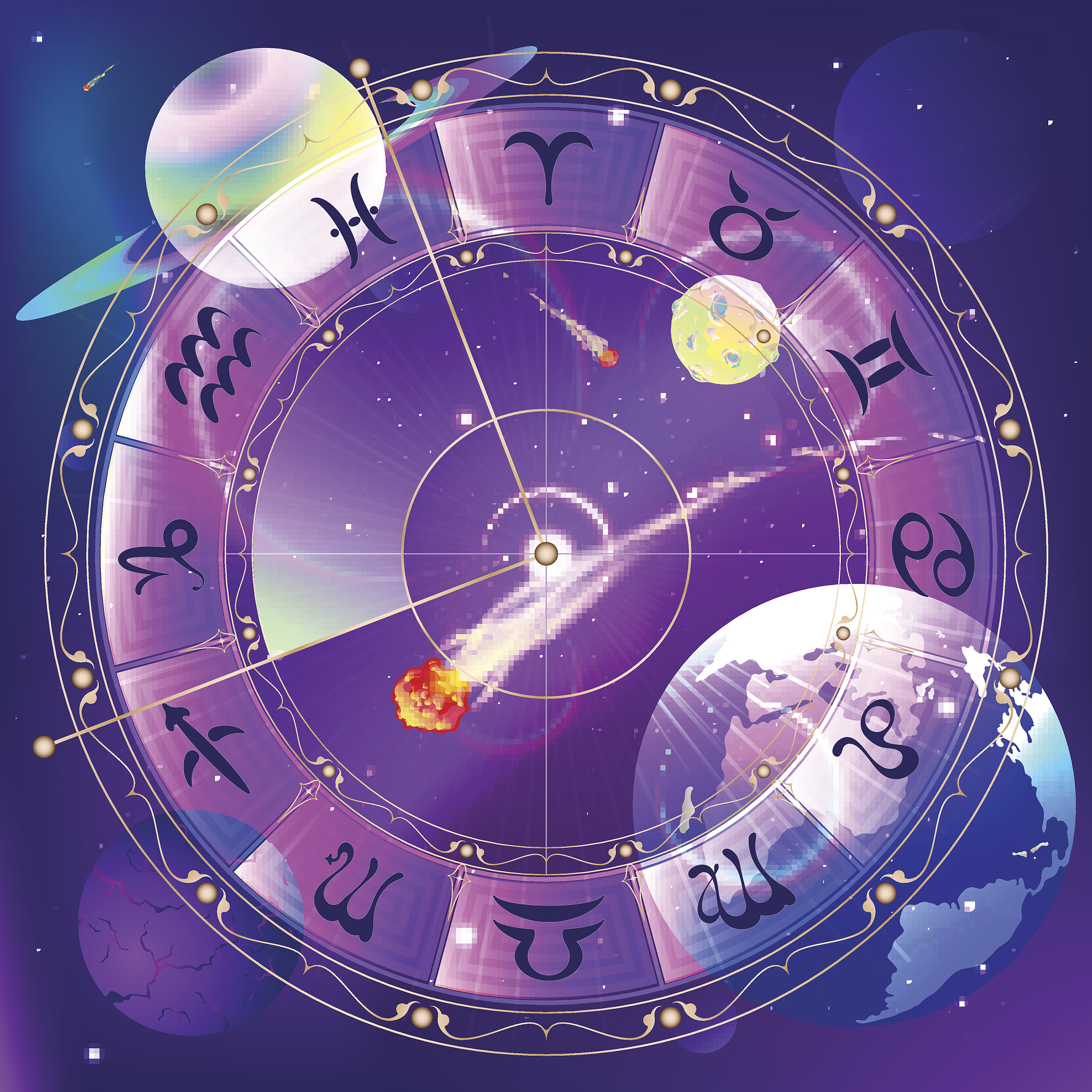 星盘容易恋爱脑的配置